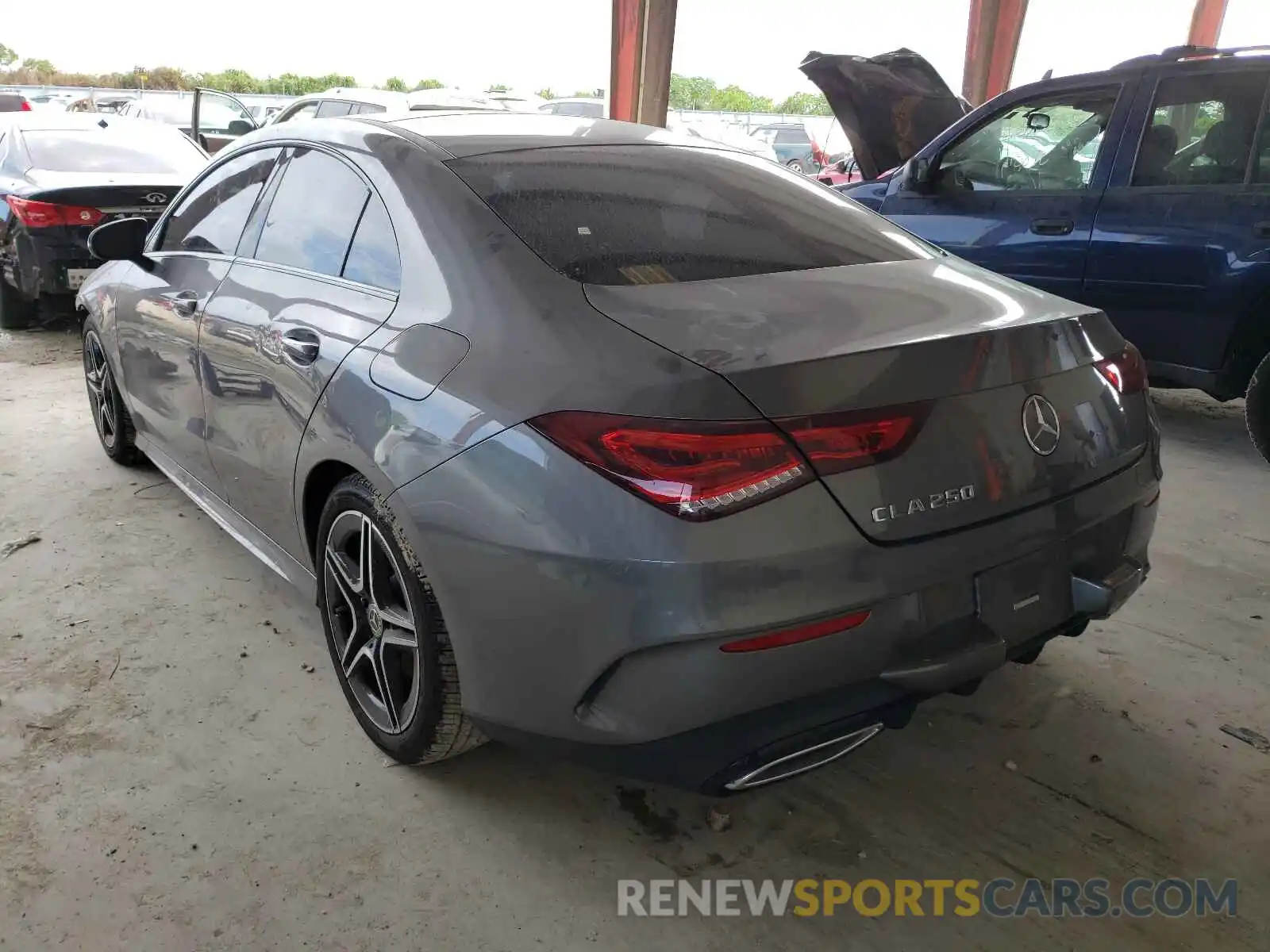 3 Photograph of a damaged car WDD5J4GB5LN021666 MERCEDES-BENZ CLA-CLASS 2020