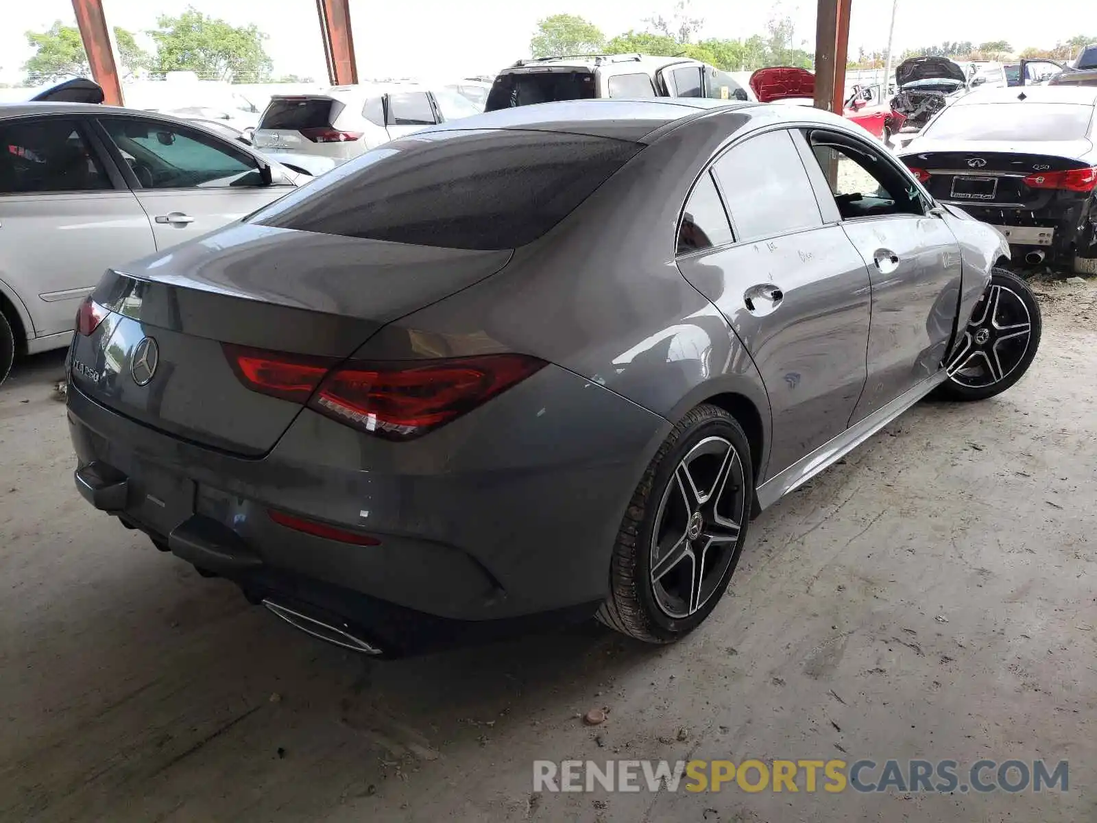 4 Photograph of a damaged car WDD5J4GB5LN021666 MERCEDES-BENZ CLA-CLASS 2020