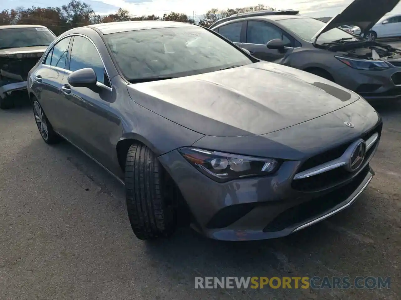 1 Photograph of a damaged car WDD5J4GB6LN067247 MERCEDES-BENZ CLA-CLASS 2020