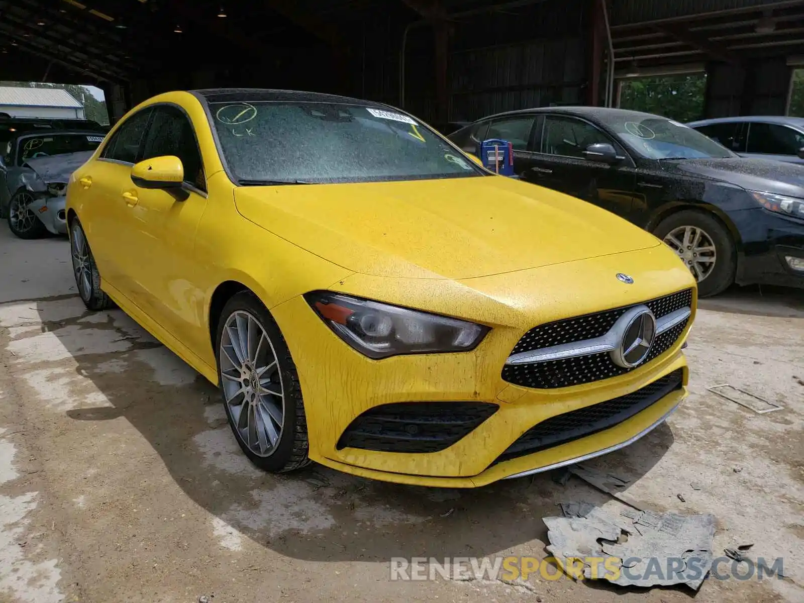 1 Photograph of a damaged car WDD5J4GB6LN069967 MERCEDES-BENZ CLA-CLASS 2020