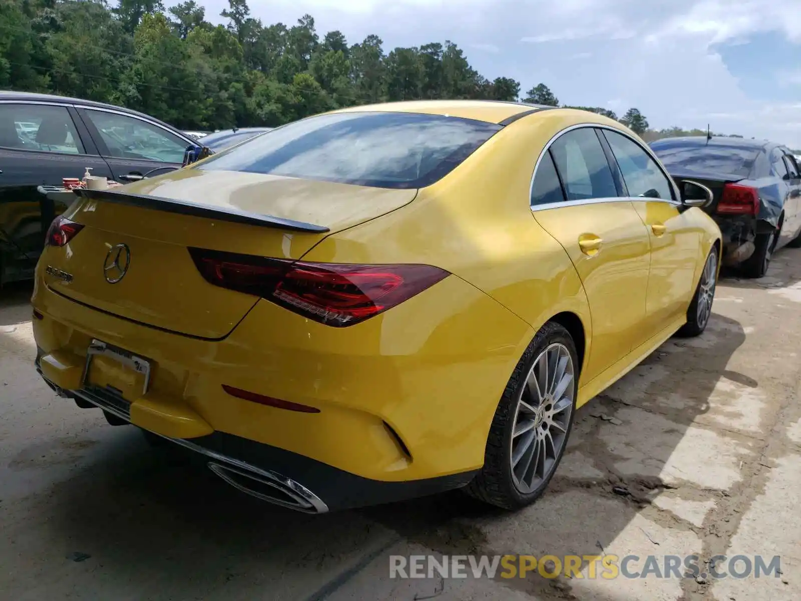 4 Photograph of a damaged car WDD5J4GB6LN069967 MERCEDES-BENZ CLA-CLASS 2020