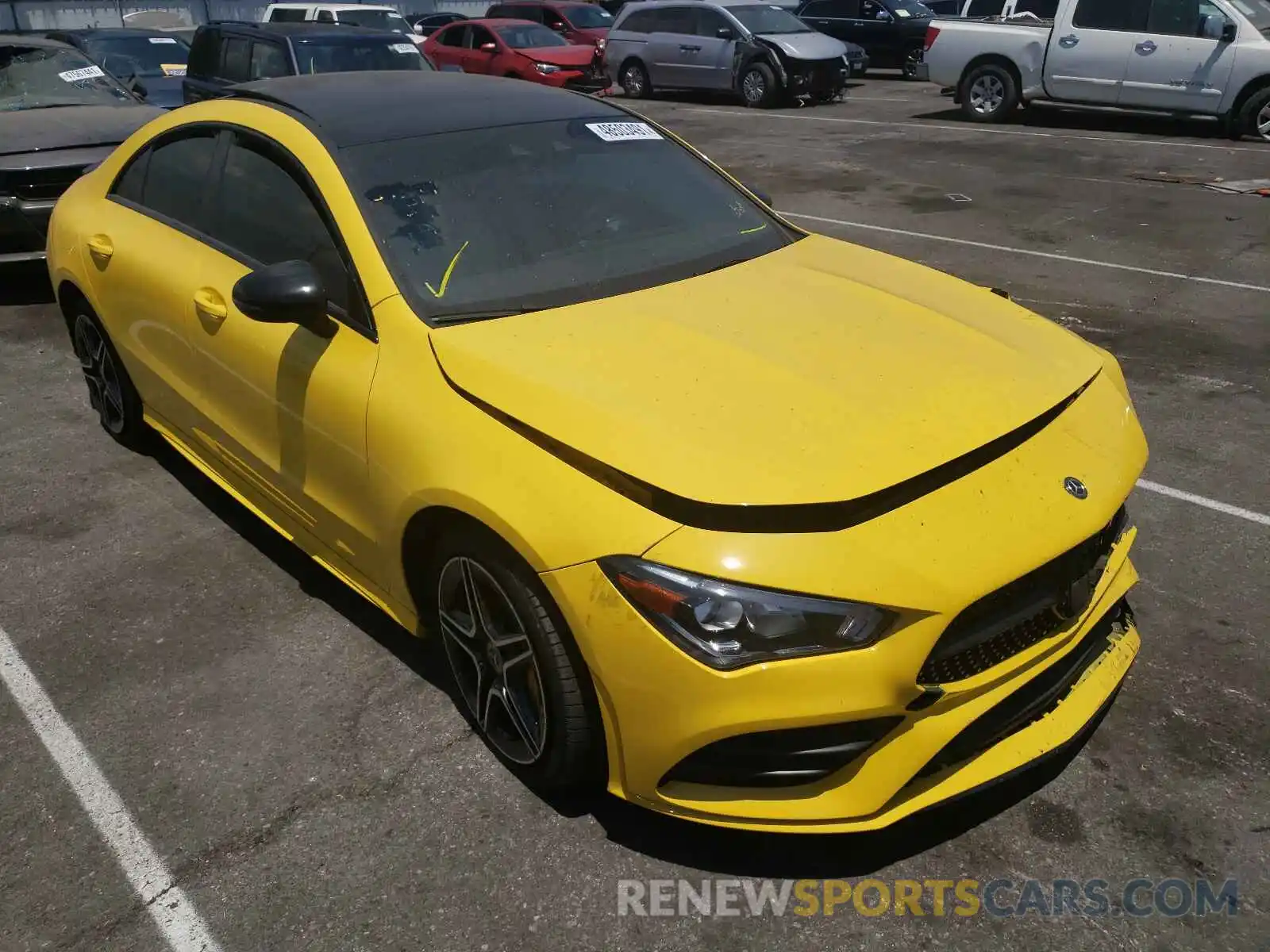 1 Photograph of a damaged car WDD5J4GB7LN019398 MERCEDES-BENZ CLA-CLASS 2020