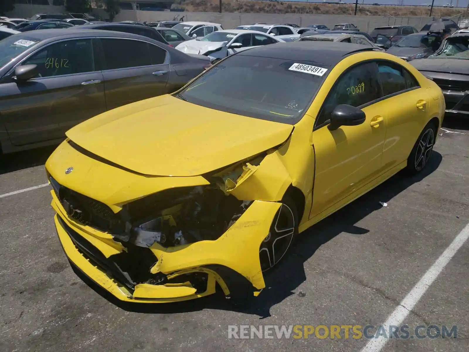 2 Photograph of a damaged car WDD5J4GB7LN019398 MERCEDES-BENZ CLA-CLASS 2020