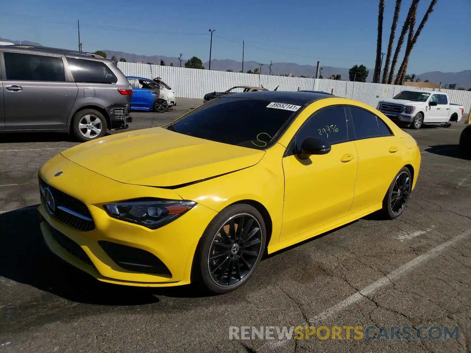 2 Photograph of a damaged car WDD5J4GB7LN024505 MERCEDES-BENZ CLA-CLASS 2020