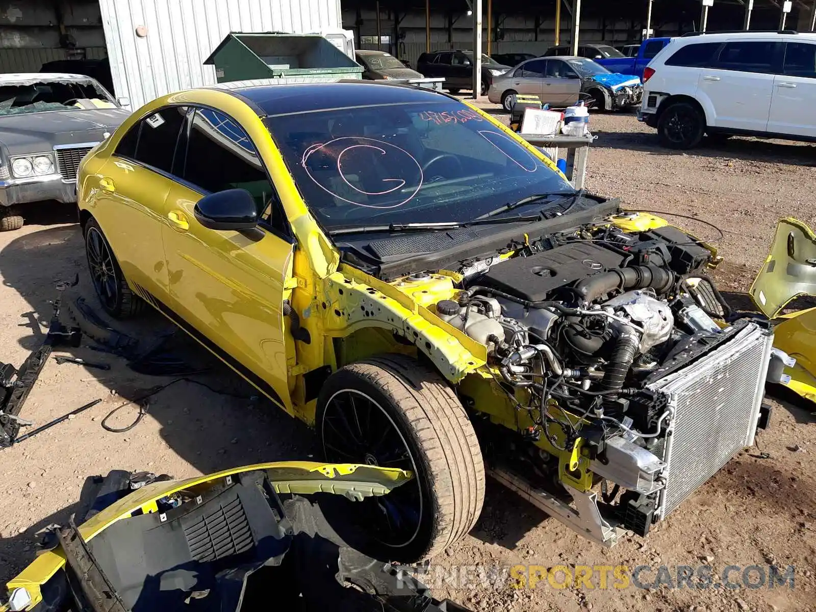 1 Photograph of a damaged car WDD5J4GB7LN024696 MERCEDES-BENZ CLA-CLASS 2020