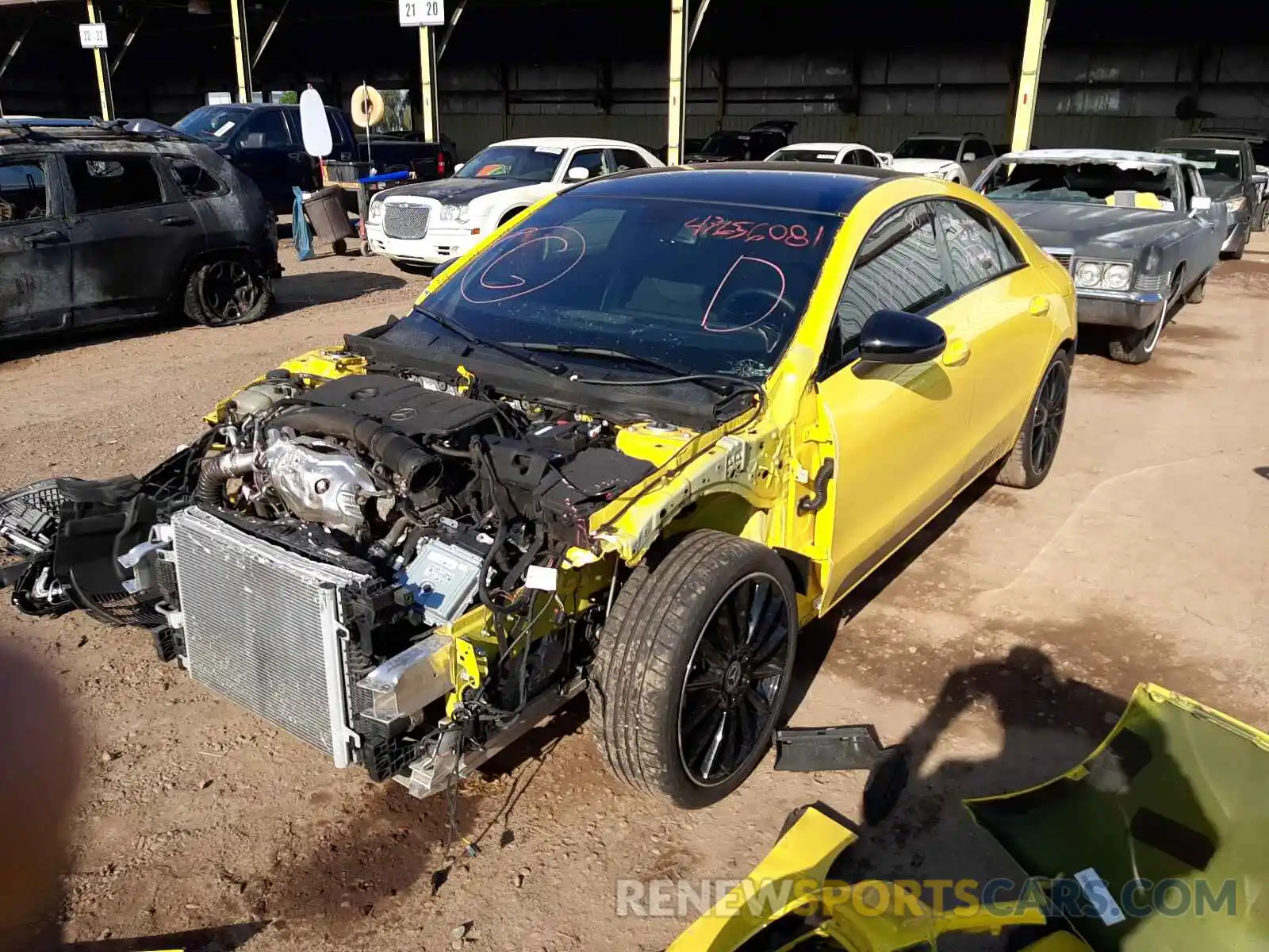 2 Photograph of a damaged car WDD5J4GB7LN024696 MERCEDES-BENZ CLA-CLASS 2020