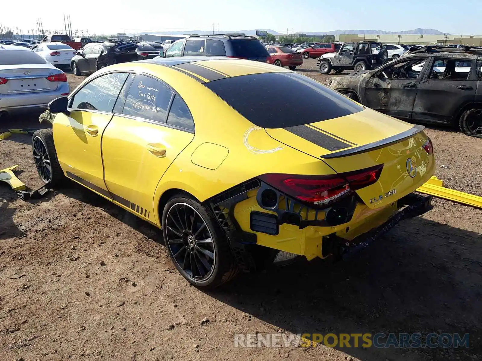 3 Photograph of a damaged car WDD5J4GB7LN024696 MERCEDES-BENZ CLA-CLASS 2020