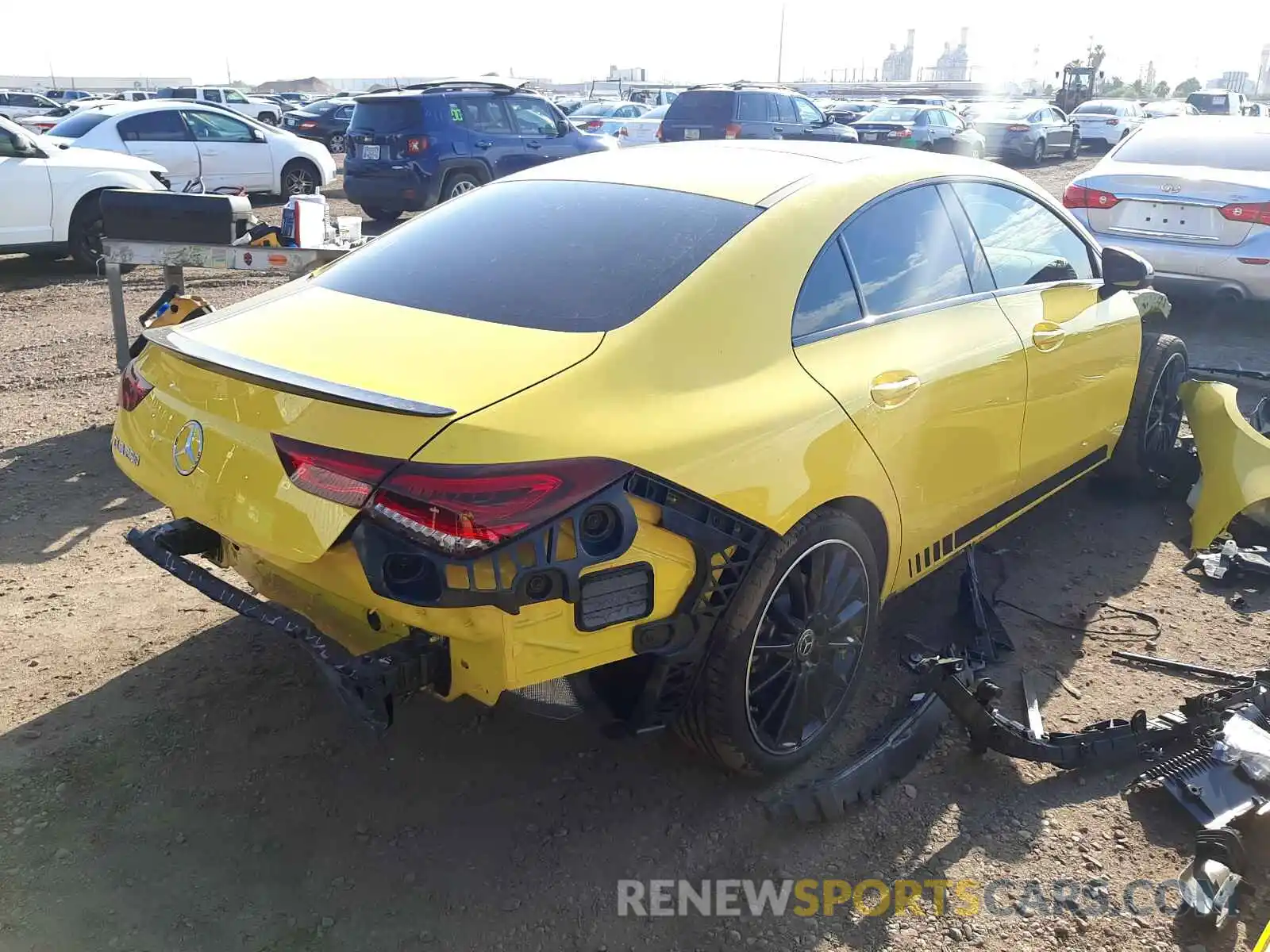 4 Photograph of a damaged car WDD5J4GB7LN024696 MERCEDES-BENZ CLA-CLASS 2020