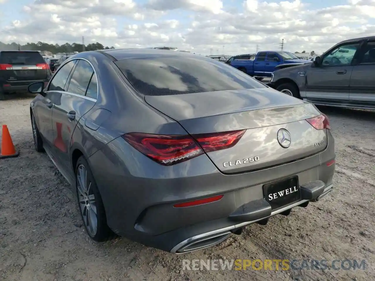 3 Photograph of a damaged car WDD5J4GB8LN059599 MERCEDES-BENZ CLA-CLASS 2020