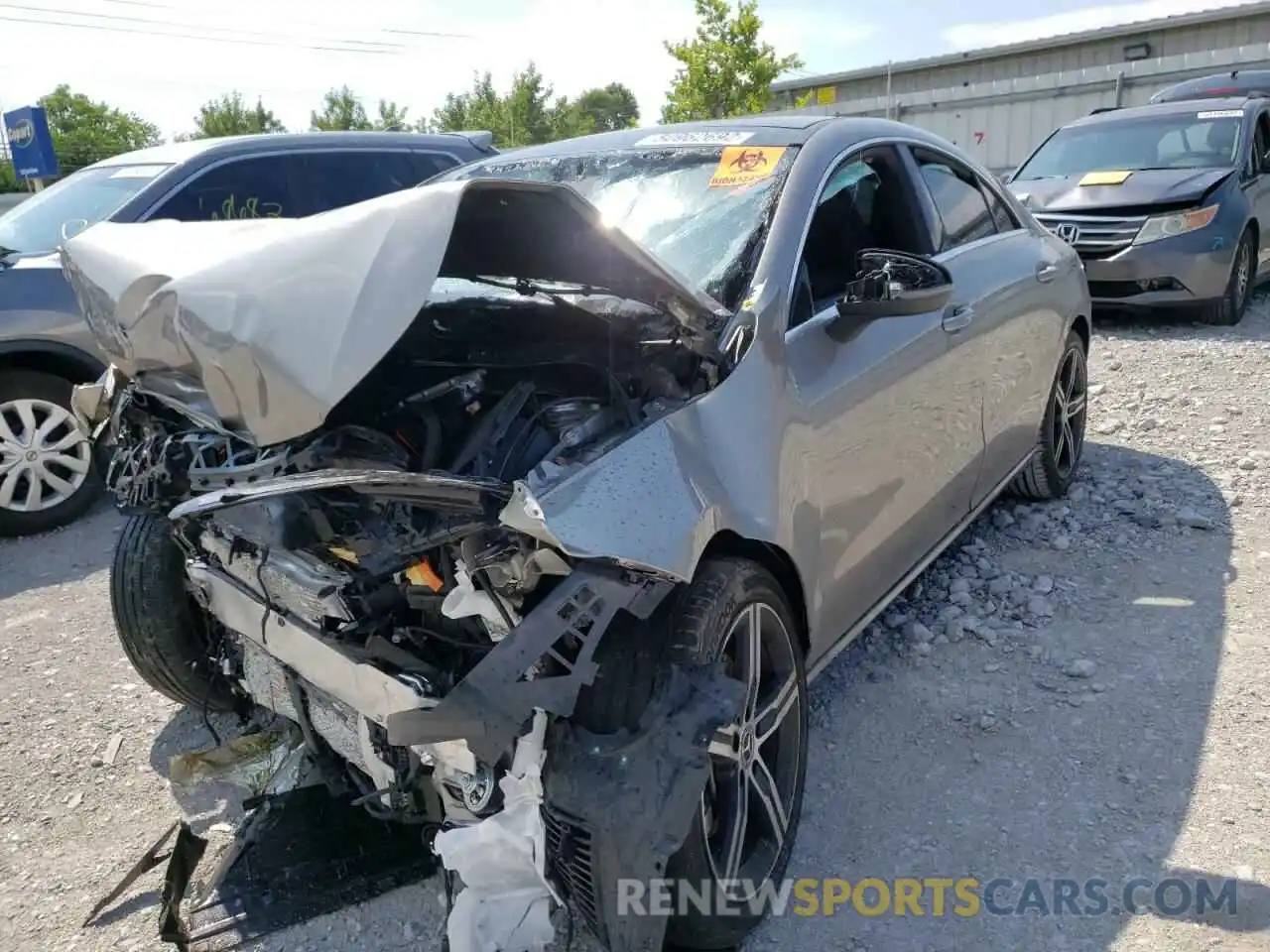 2 Photograph of a damaged car WDD5J4GB8LN059750 MERCEDES-BENZ CLA-CLASS 2020