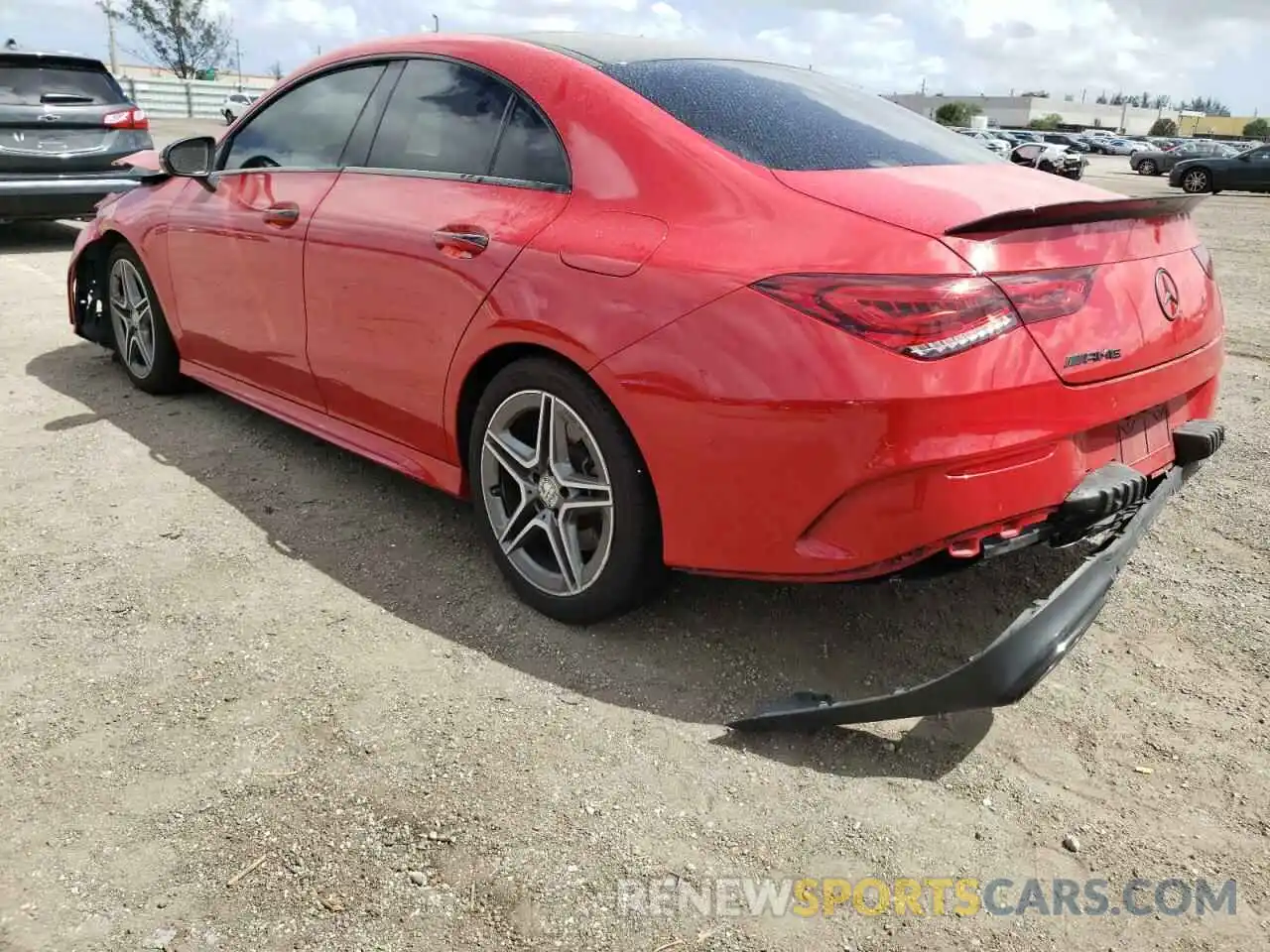 3 Photograph of a damaged car WDD5J4GB9LN007124 MERCEDES-BENZ CLA-CLASS 2020