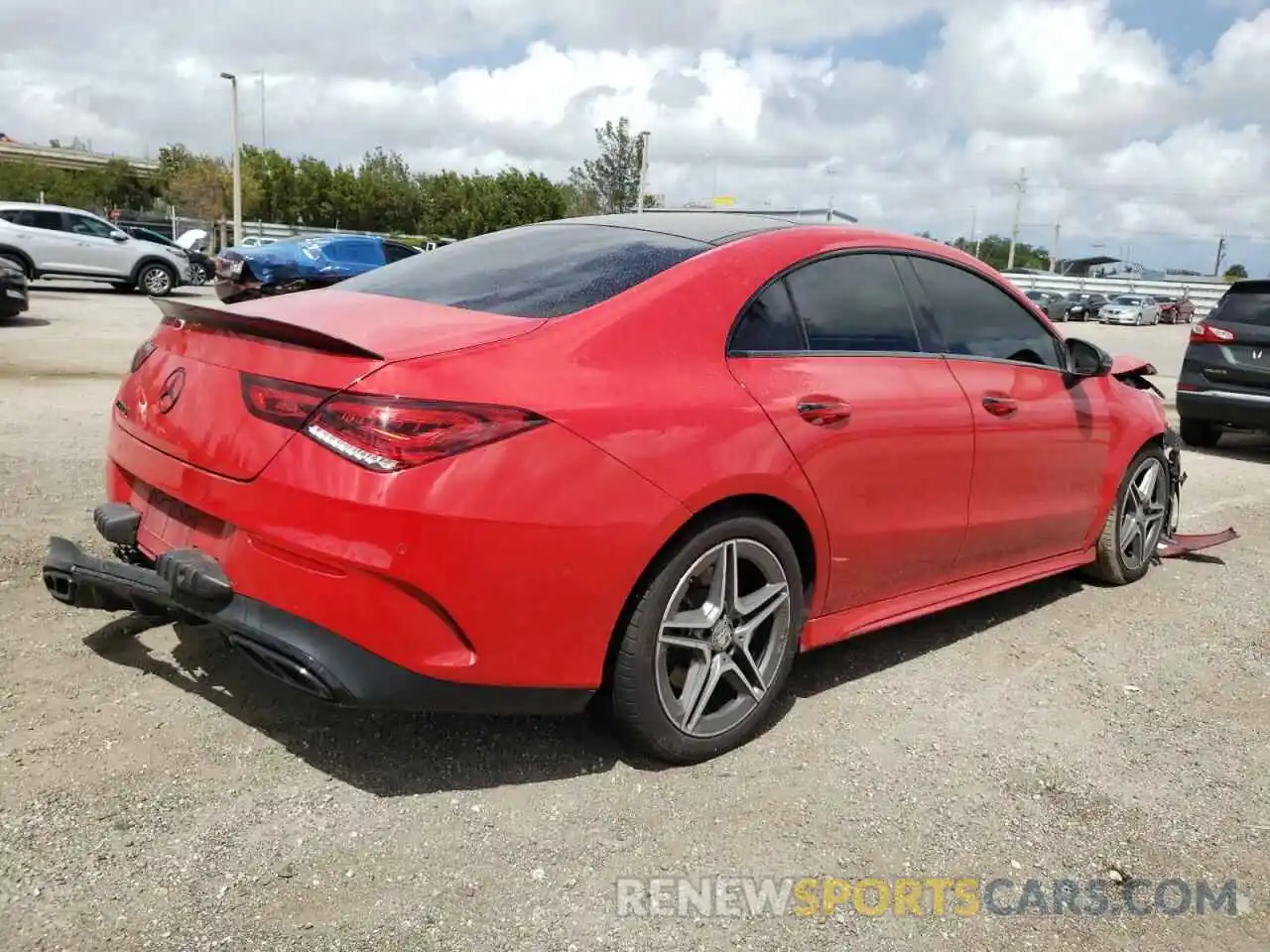 4 Photograph of a damaged car WDD5J4GB9LN007124 MERCEDES-BENZ CLA-CLASS 2020