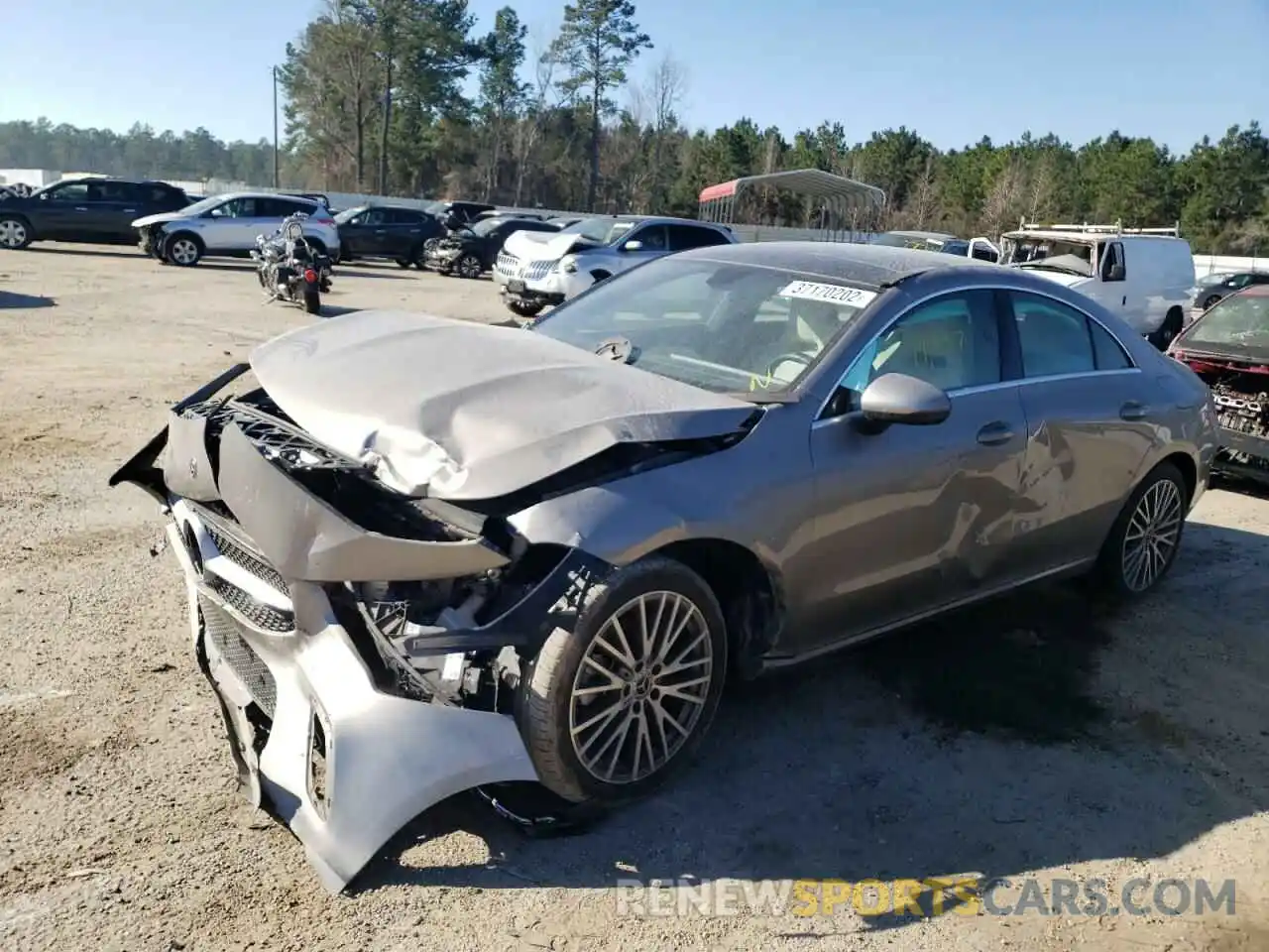 2 Photograph of a damaged car WDD5J4GB9LN039314 MERCEDES-BENZ CLA-CLASS 2020