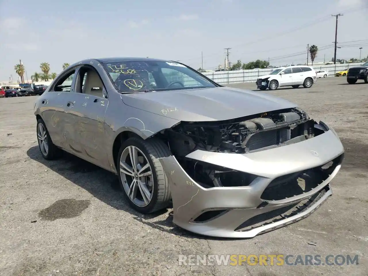 1 Photograph of a damaged car WDD5J4GB9LN062057 MERCEDES-BENZ CLA-CLASS 2020