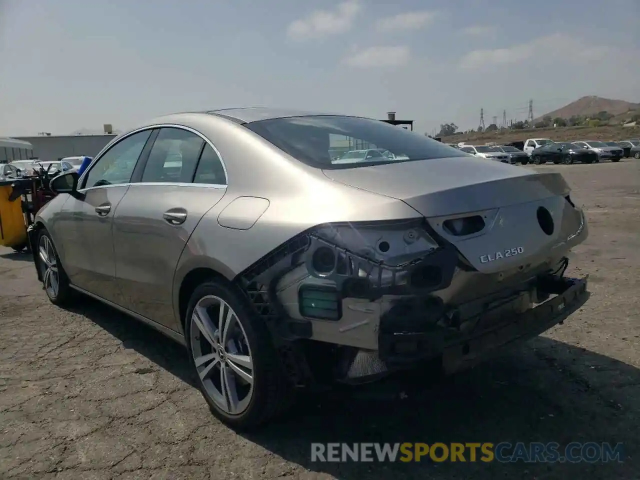 3 Photograph of a damaged car WDD5J4GB9LN062057 MERCEDES-BENZ CLA-CLASS 2020