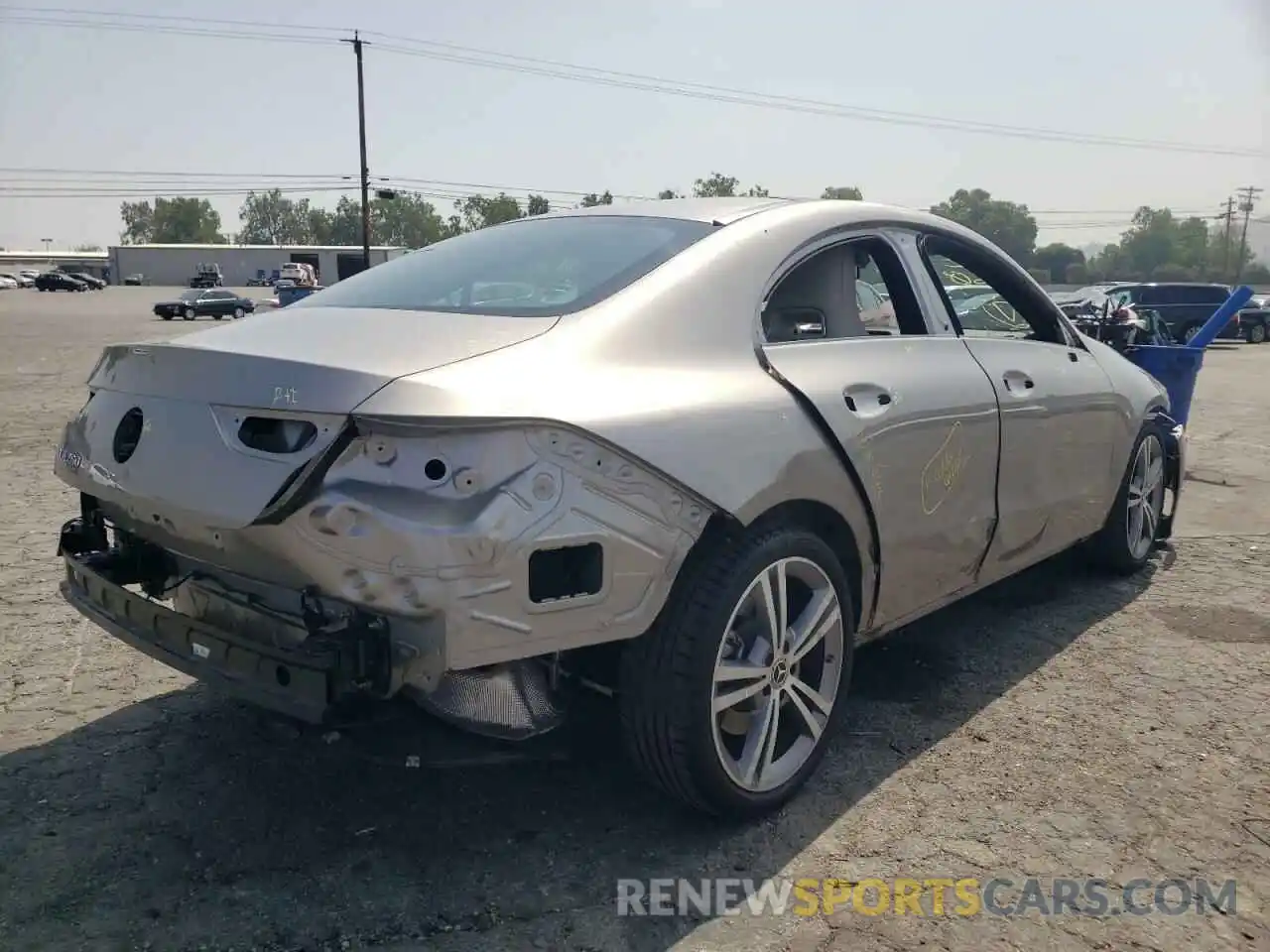 4 Photograph of a damaged car WDD5J4GB9LN062057 MERCEDES-BENZ CLA-CLASS 2020