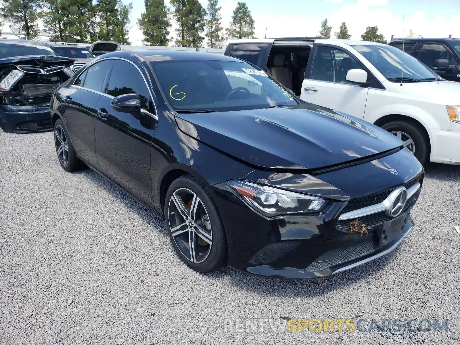 1 Photograph of a damaged car WDD5J4GB9LN063869 MERCEDES-BENZ CLA-CLASS 2020