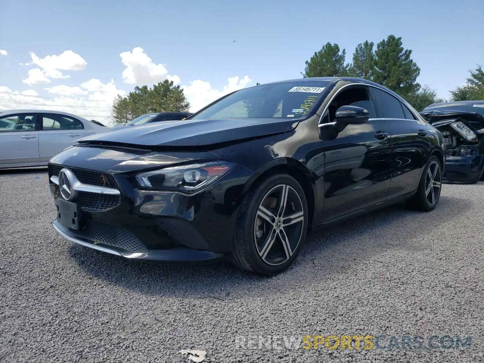 2 Photograph of a damaged car WDD5J4GB9LN063869 MERCEDES-BENZ CLA-CLASS 2020