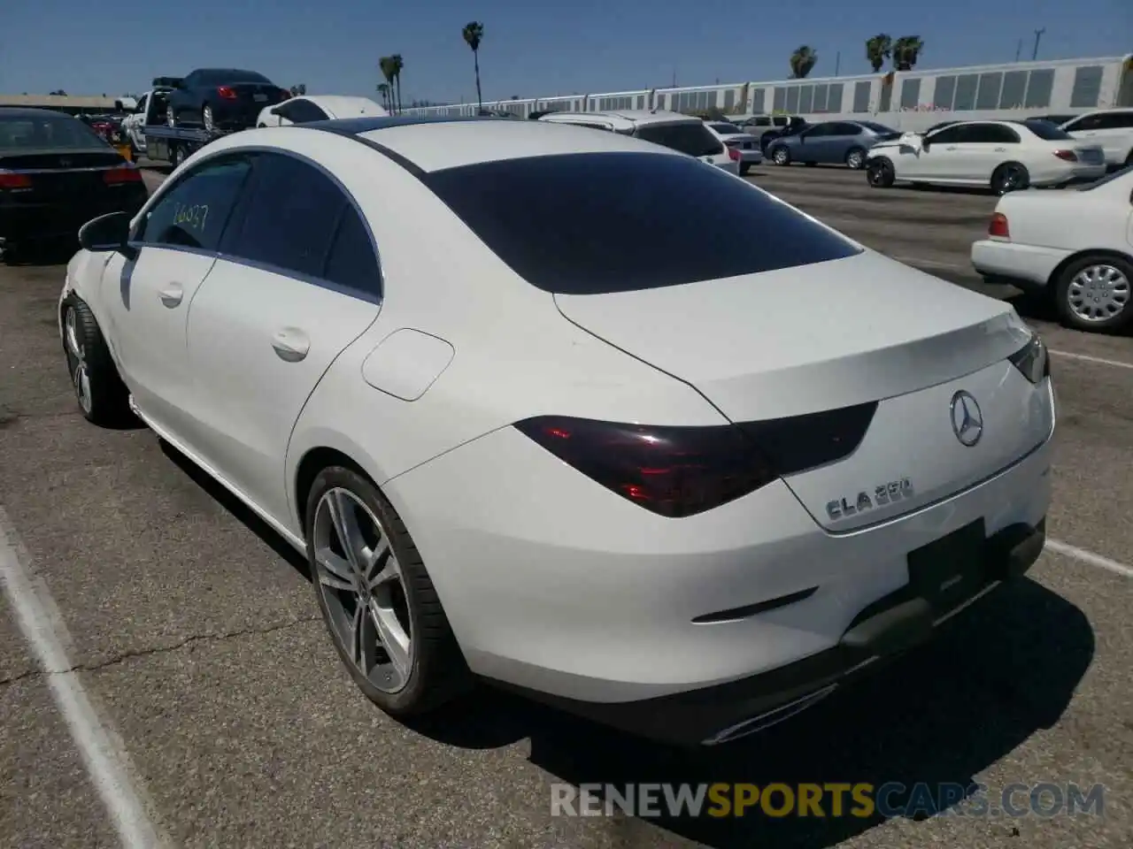 3 Photograph of a damaged car WDD5J4GBXLN024594 MERCEDES-BENZ CLA-CLASS 2020