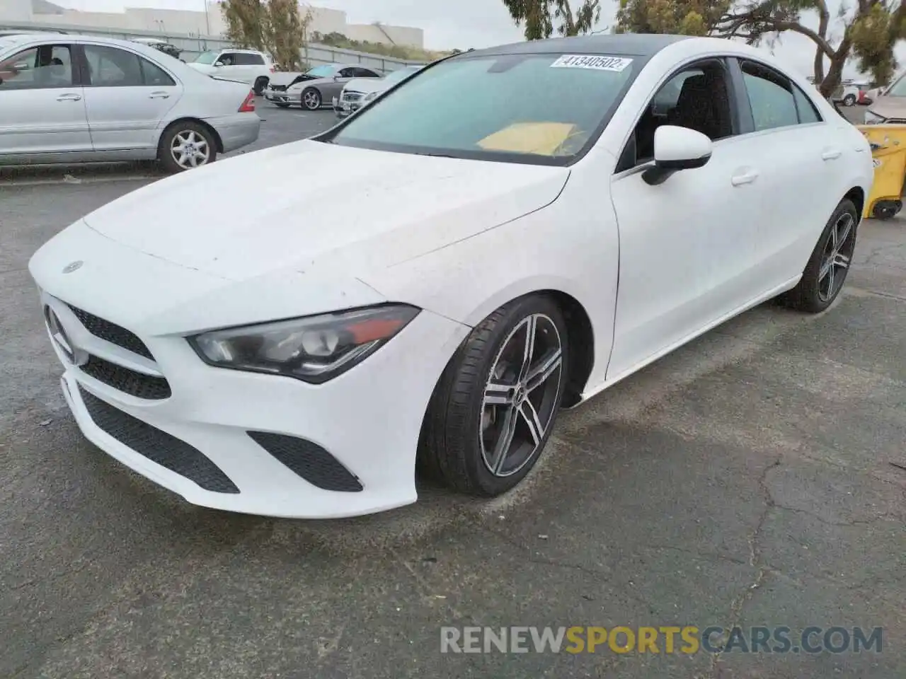 2 Photograph of a damaged car WDD5J4GBXLN039824 MERCEDES-BENZ CLA-CLASS 2020