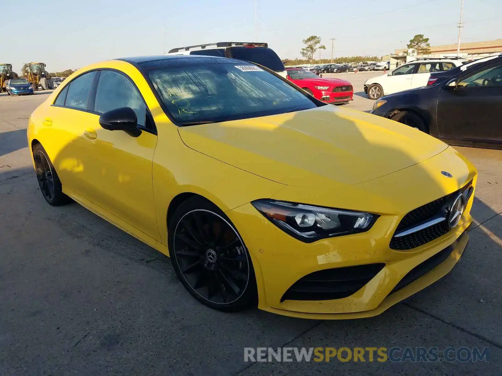 1 Photograph of a damaged car WDD5J4GBXLN060673 MERCEDES-BENZ CLA-CLASS 2020