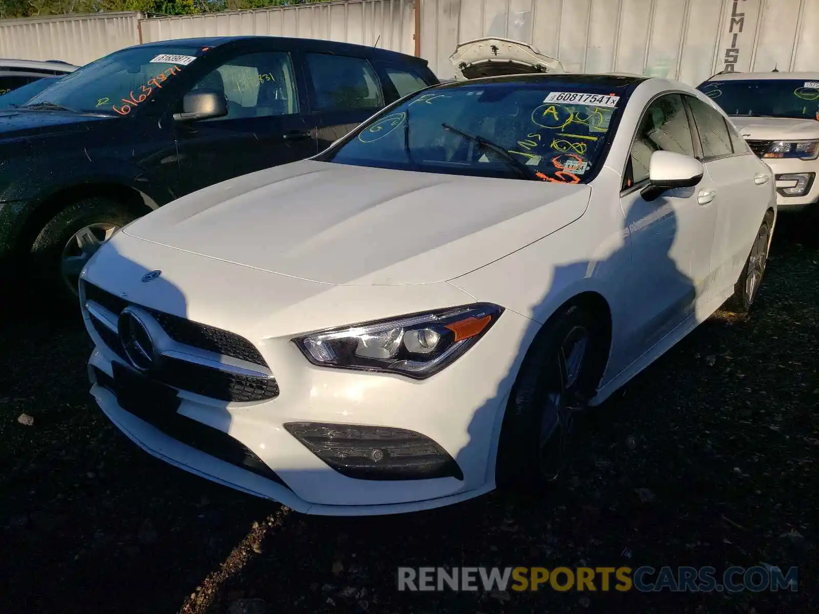 2 Photograph of a damaged car WDD5J4HB0LN070689 MERCEDES-BENZ CLA-CLASS 2020