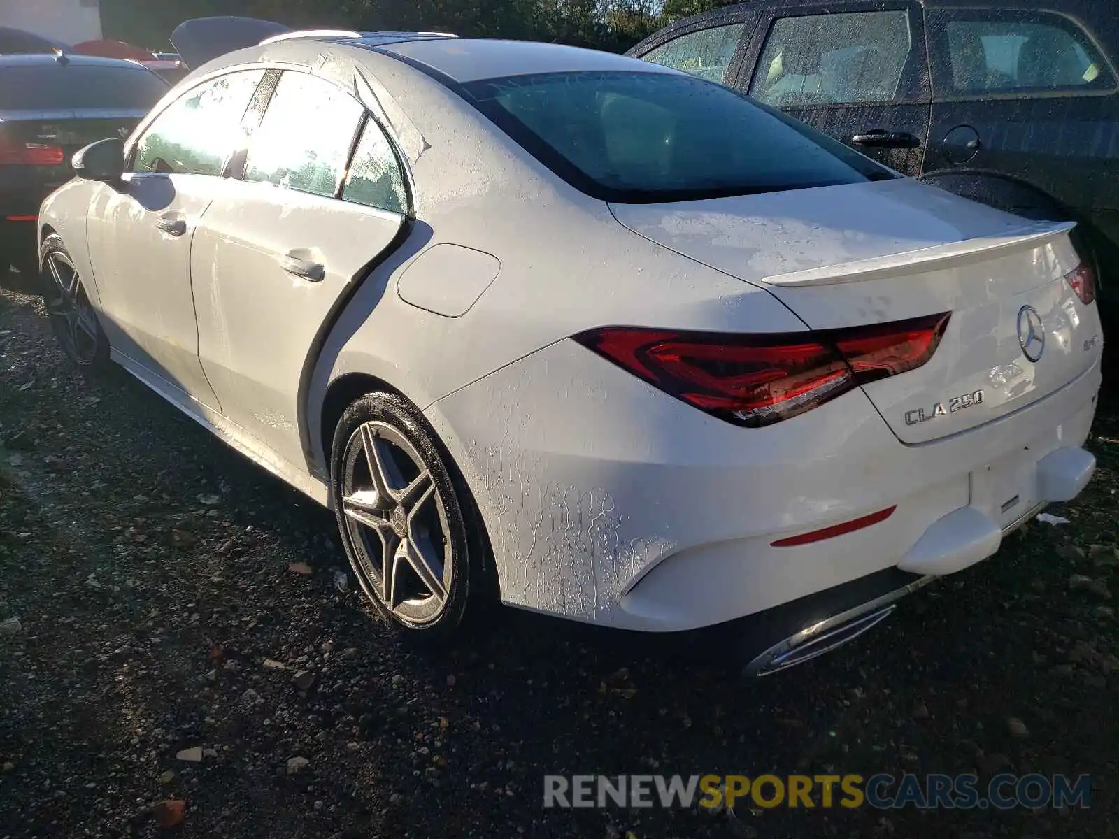 3 Photograph of a damaged car WDD5J4HB0LN070689 MERCEDES-BENZ CLA-CLASS 2020