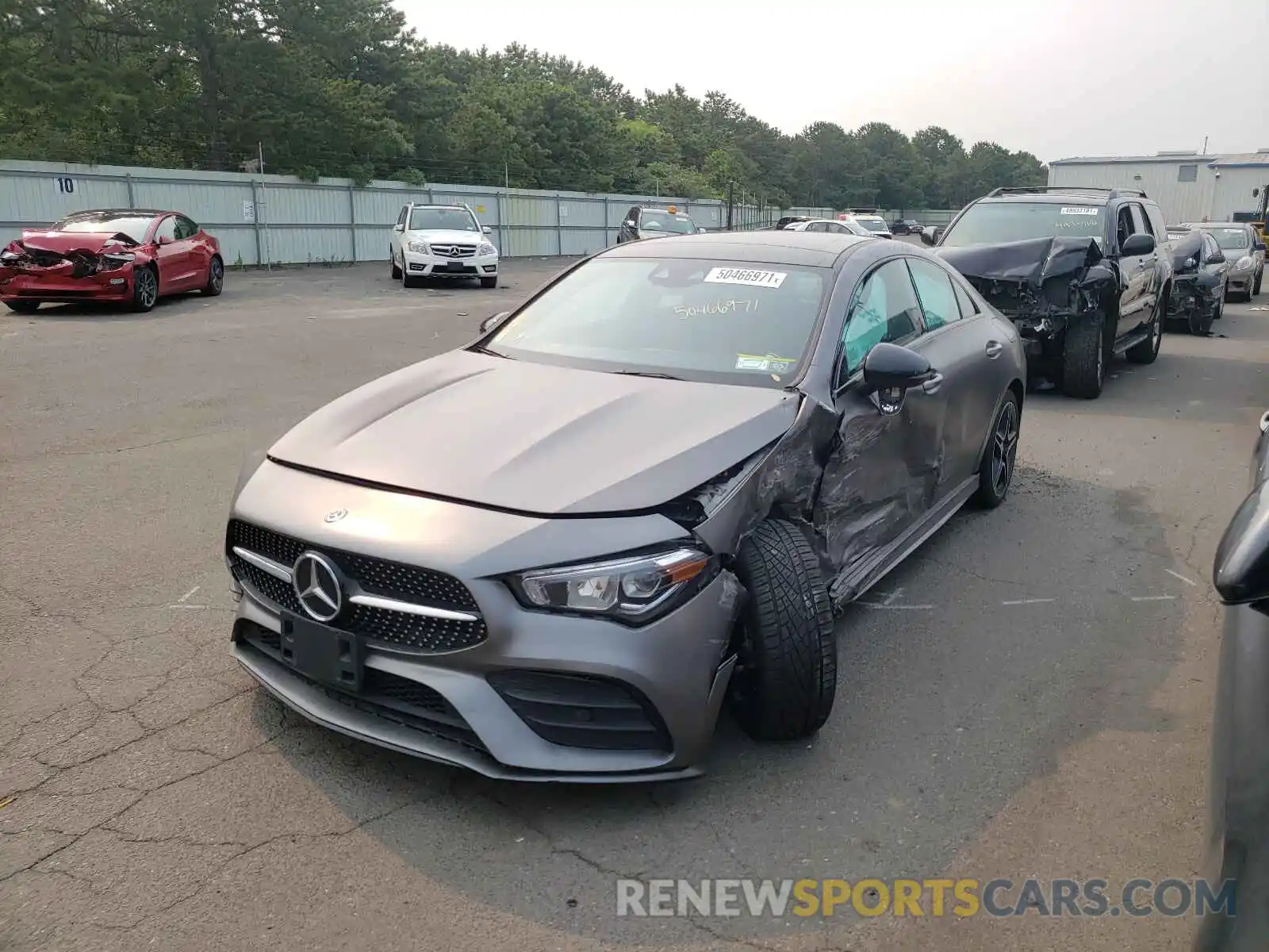 2 Photograph of a damaged car WDD5J4HB0LN075102 MERCEDES-BENZ CLA-CLASS 2020