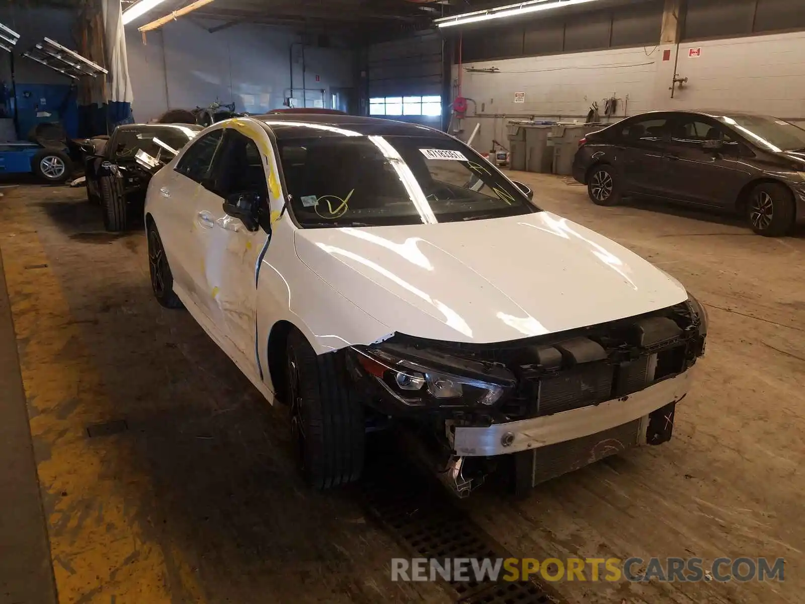 1 Photograph of a damaged car WDD5J4HB1LN062729 MERCEDES-BENZ CLA-CLASS 2020