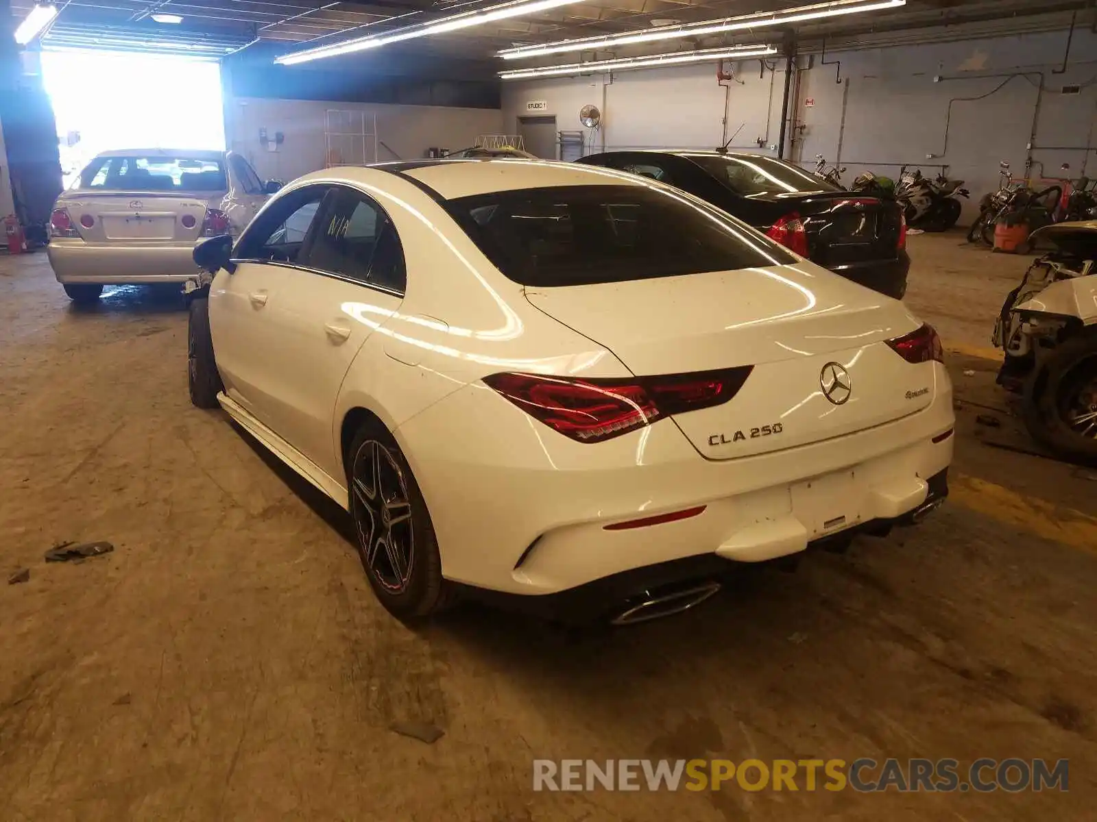 3 Photograph of a damaged car WDD5J4HB1LN062729 MERCEDES-BENZ CLA-CLASS 2020