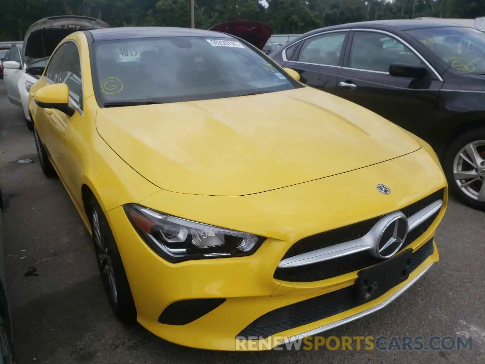 1 Photograph of a damaged car WDD5J4HB1LN066165 MERCEDES-BENZ CLA-CLASS 2020