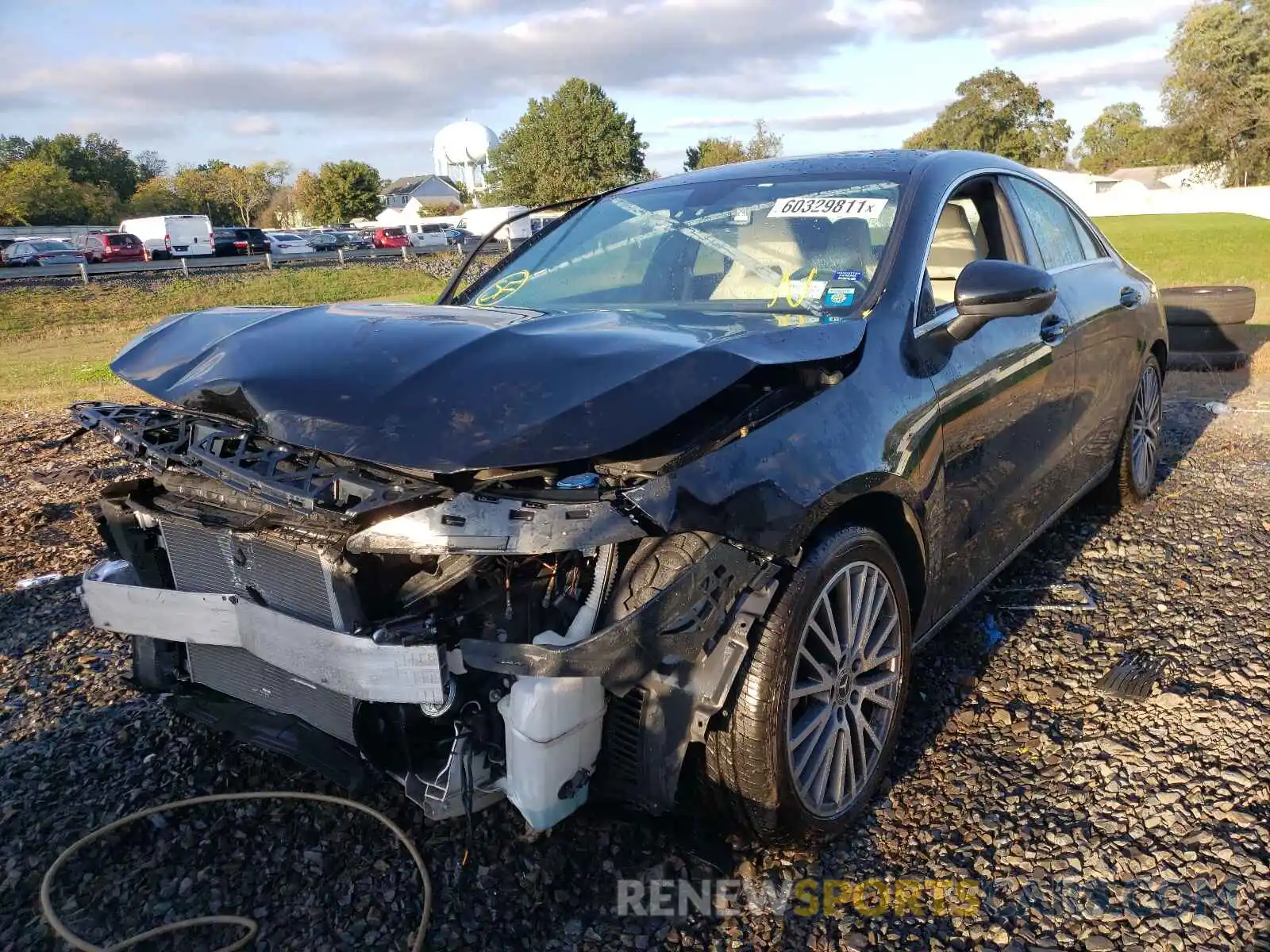 2 Photograph of a damaged car WDD5J4HB1LN067896 MERCEDES-BENZ CLA-CLASS 2020