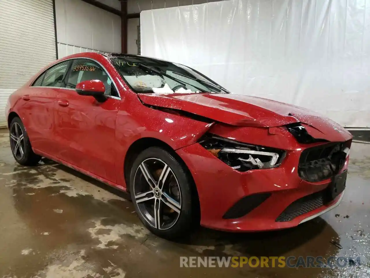 1 Photograph of a damaged car WDD5J4HB1LN069390 MERCEDES-BENZ CLA-CLASS 2020