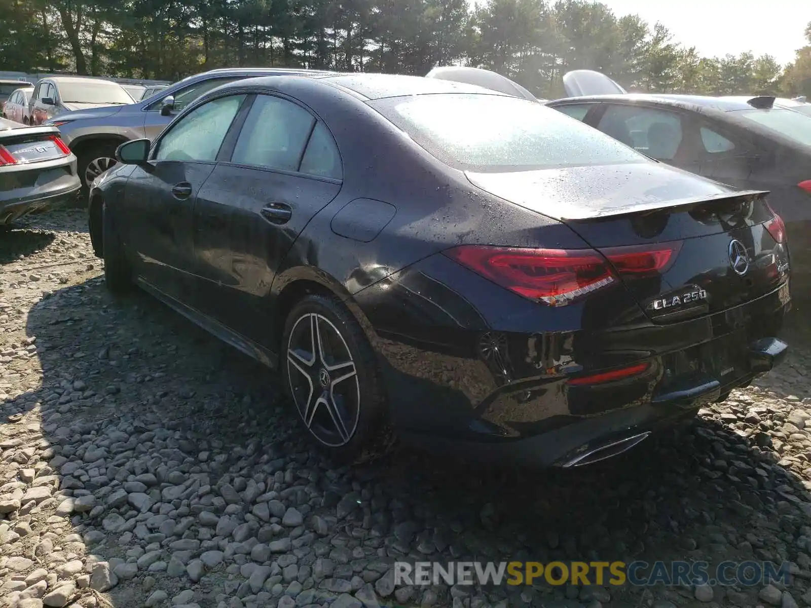 3 Photograph of a damaged car WDD5J4HB2LN033059 MERCEDES-BENZ CLA-CLASS 2020