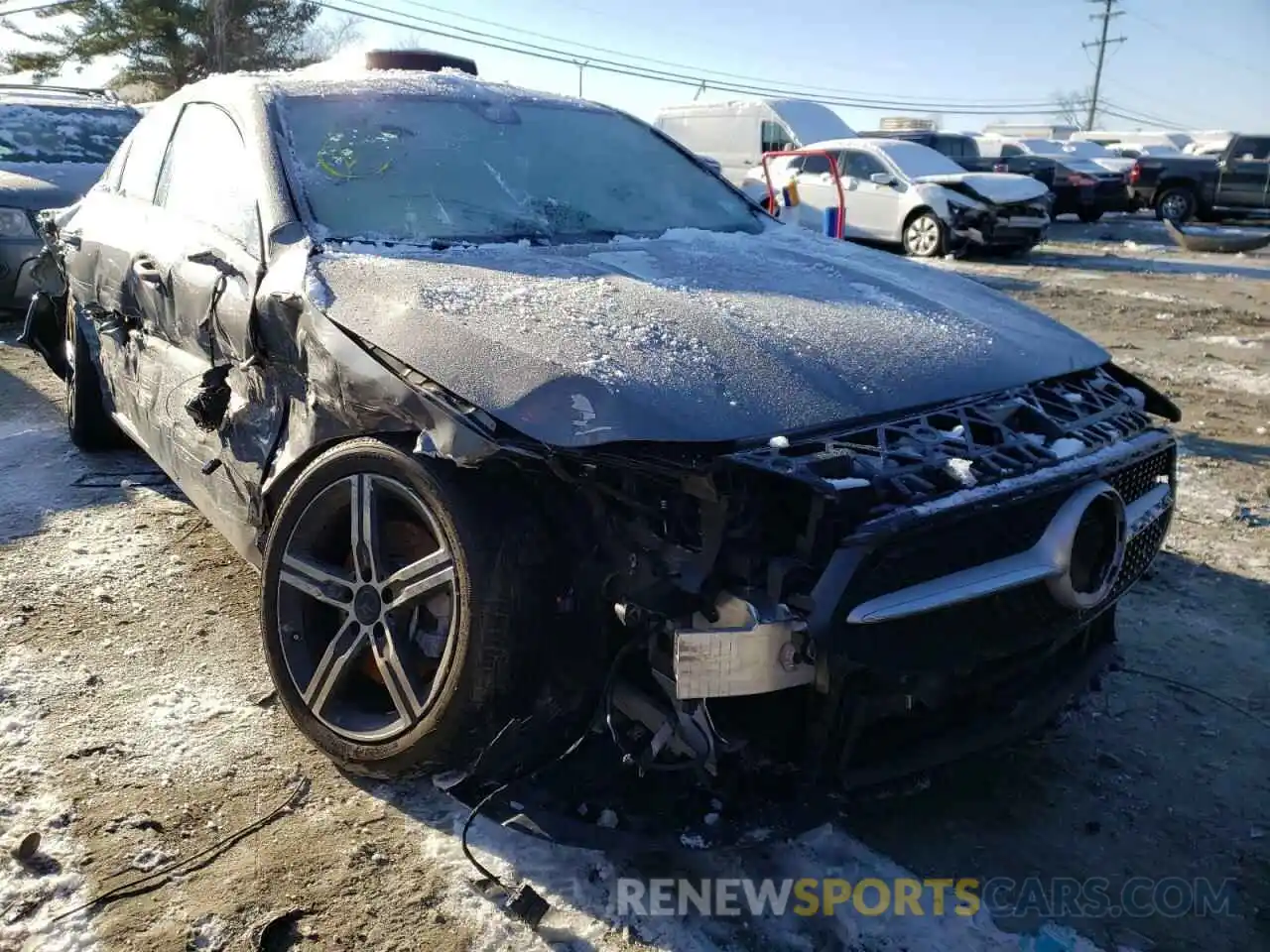 1 Photograph of a damaged car WDD5J4HB2LN059709 MERCEDES-BENZ CLA-CLASS 2020