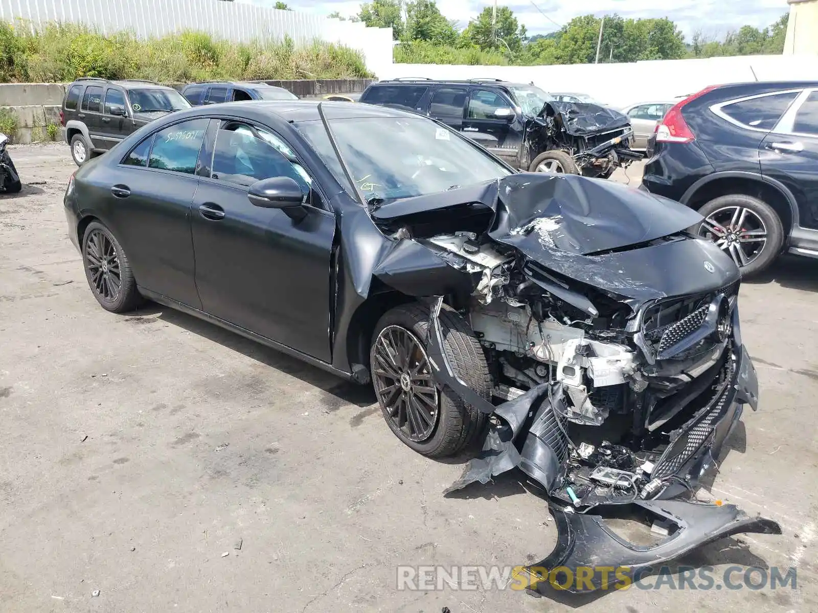 1 Photograph of a damaged car WDD5J4HB2LN079684 MERCEDES-BENZ CLA-CLASS 2020