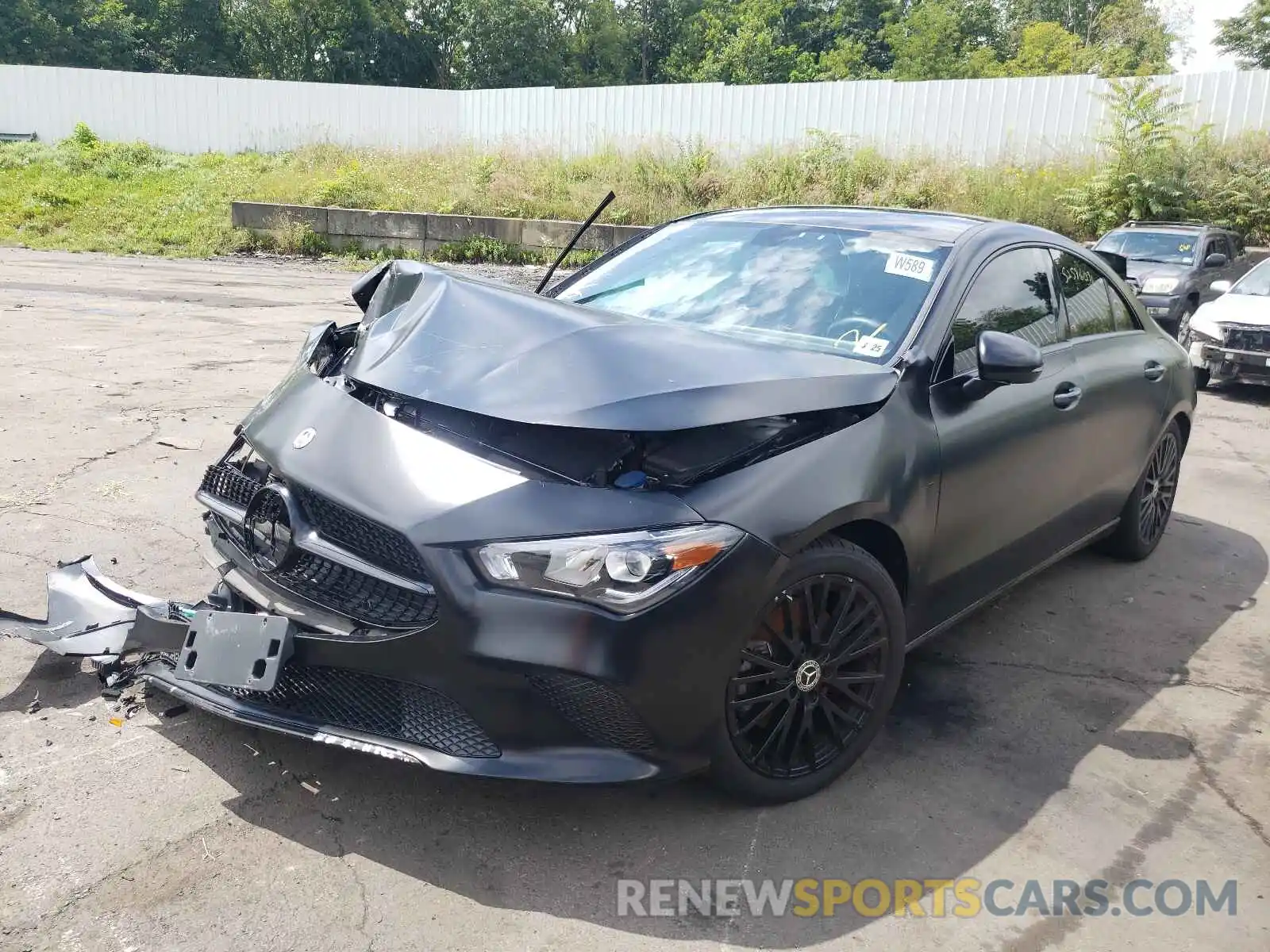 2 Photograph of a damaged car WDD5J4HB2LN079684 MERCEDES-BENZ CLA-CLASS 2020