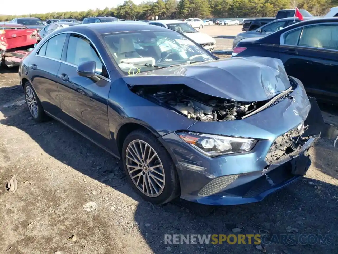 1 Photograph of a damaged car WDD5J4HB3LN068306 MERCEDES-BENZ CLA-CLASS 2020