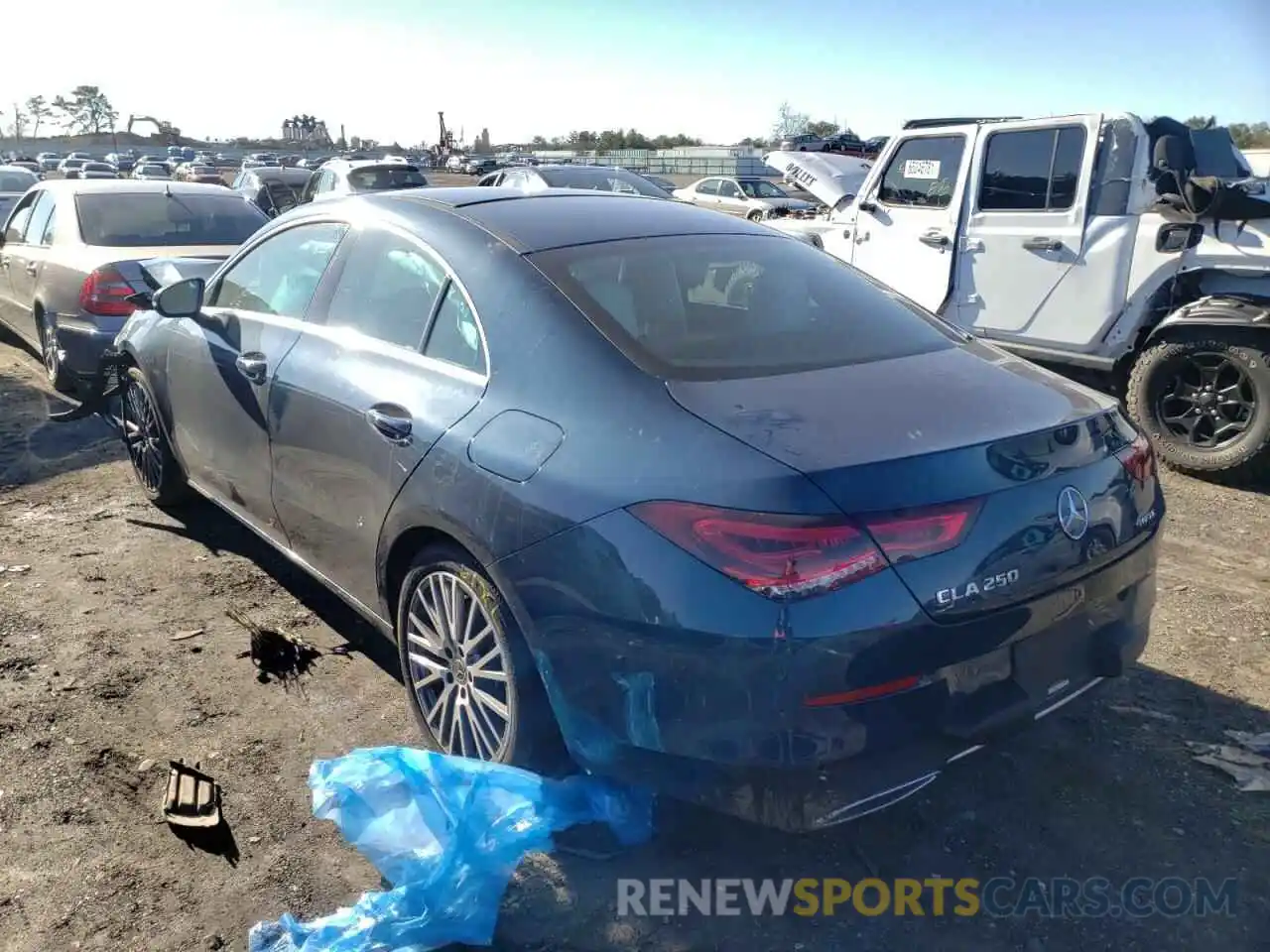 3 Photograph of a damaged car WDD5J4HB3LN068306 MERCEDES-BENZ CLA-CLASS 2020