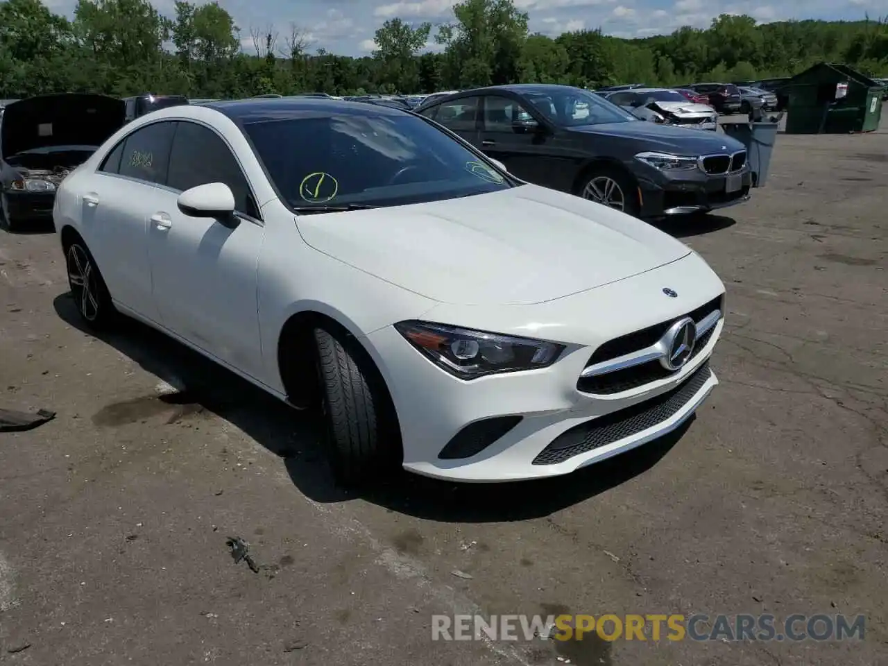 1 Photograph of a damaged car WDD5J4HB4LN064748 MERCEDES-BENZ CLA-CLASS 2020