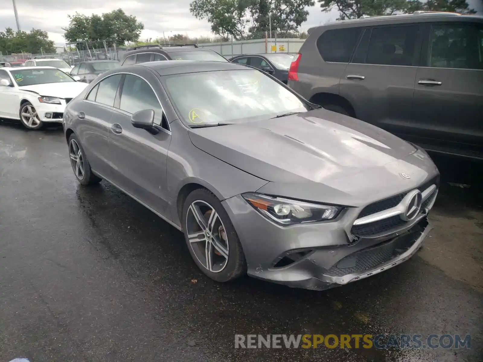 1 Photograph of a damaged car WDD5J4HB5LN057503 MERCEDES-BENZ CLA-CLASS 2020