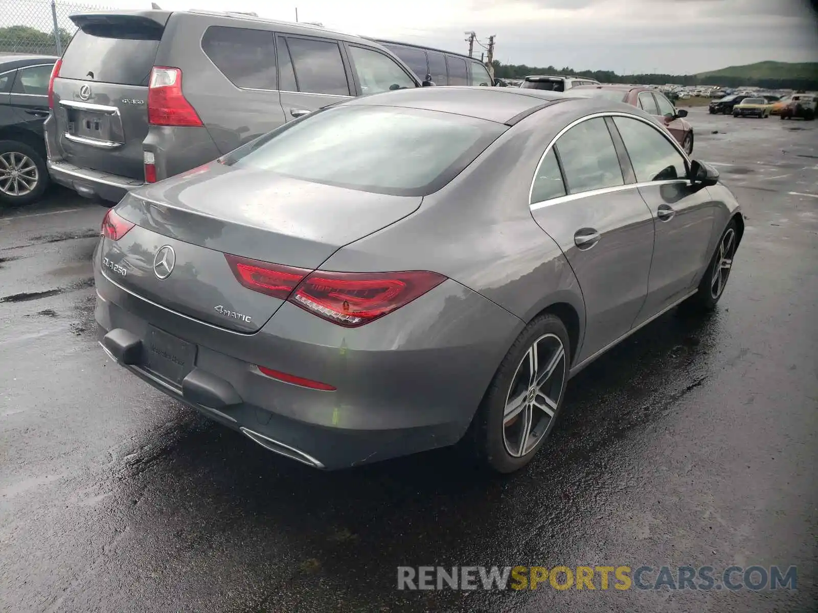 4 Photograph of a damaged car WDD5J4HB5LN057503 MERCEDES-BENZ CLA-CLASS 2020