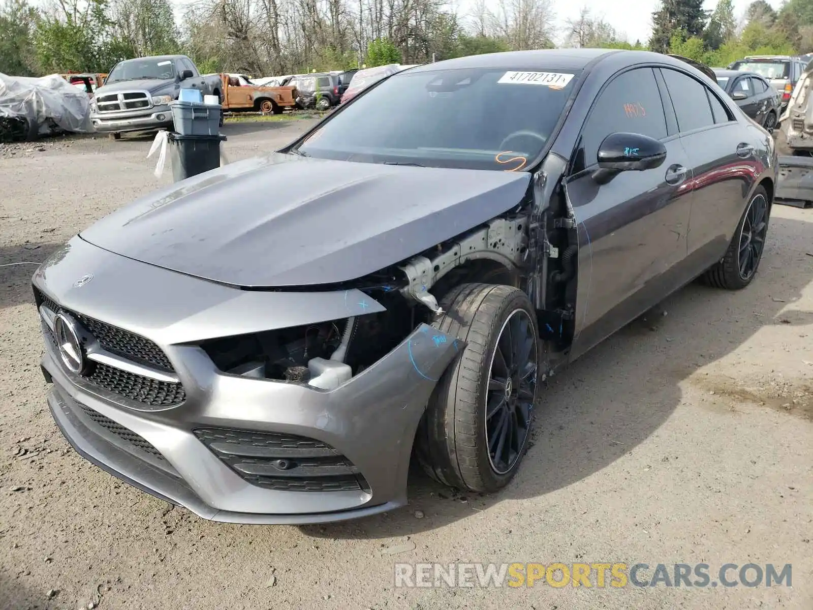 2 Photograph of a damaged car WDD5J4HB5LN079808 MERCEDES-BENZ CLA-CLASS 2020