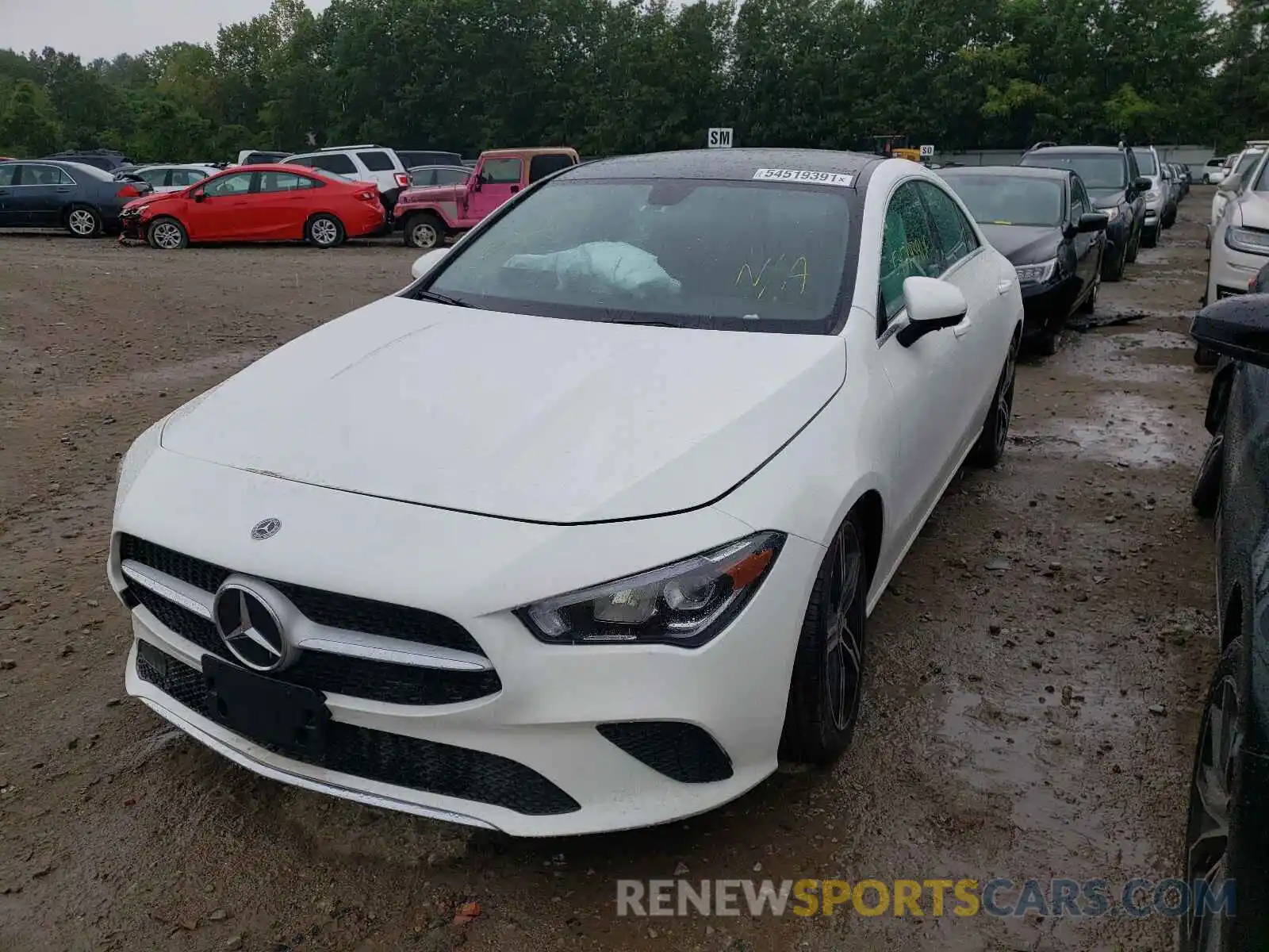 2 Photograph of a damaged car WDD5J4HB6LN035476 MERCEDES-BENZ CLA-CLASS 2020