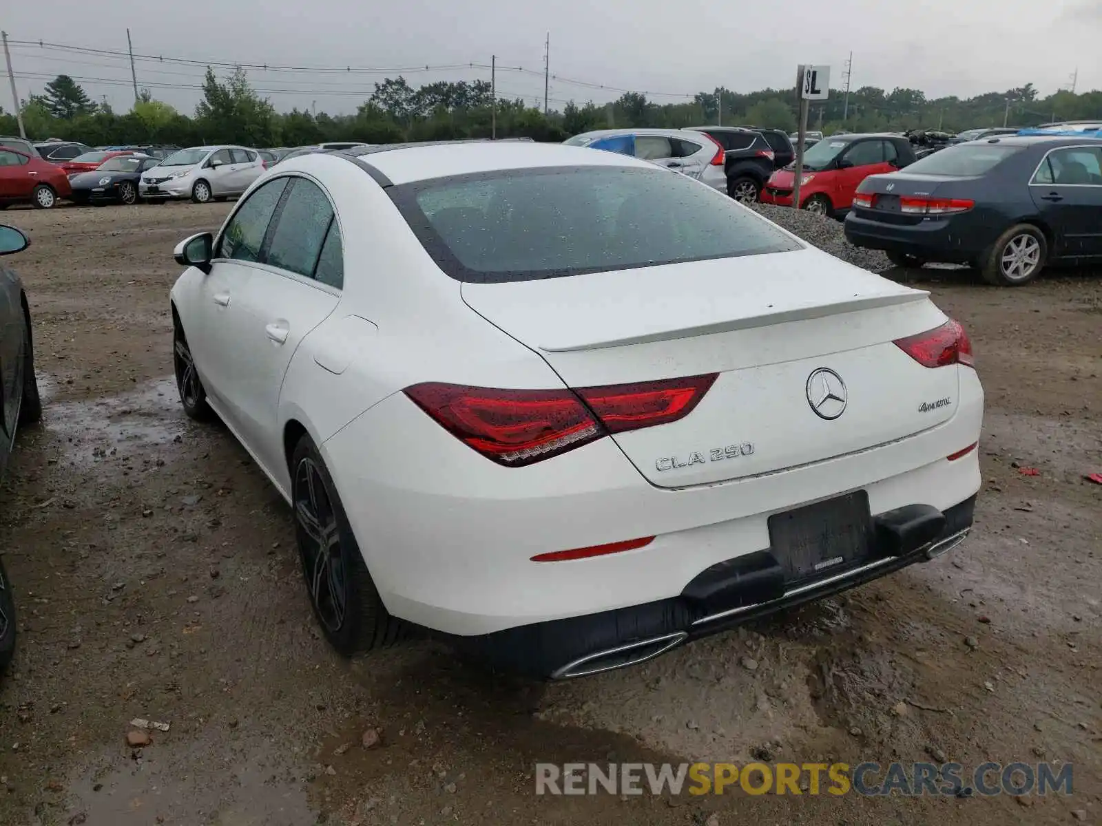 3 Photograph of a damaged car WDD5J4HB6LN035476 MERCEDES-BENZ CLA-CLASS 2020