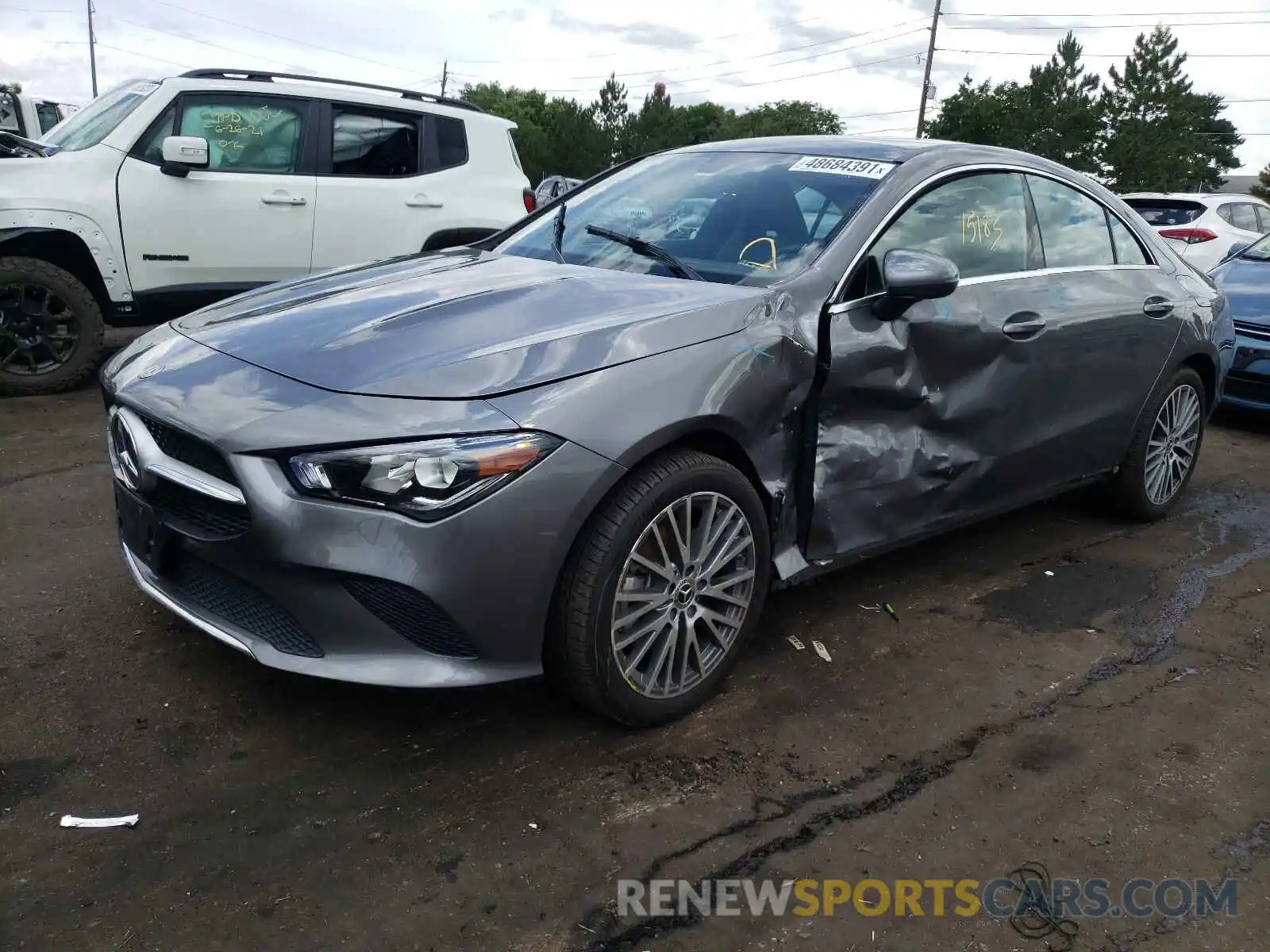 9 Photograph of a damaged car WDD5J4HB7LN031338 MERCEDES-BENZ CLA-CLASS 2020