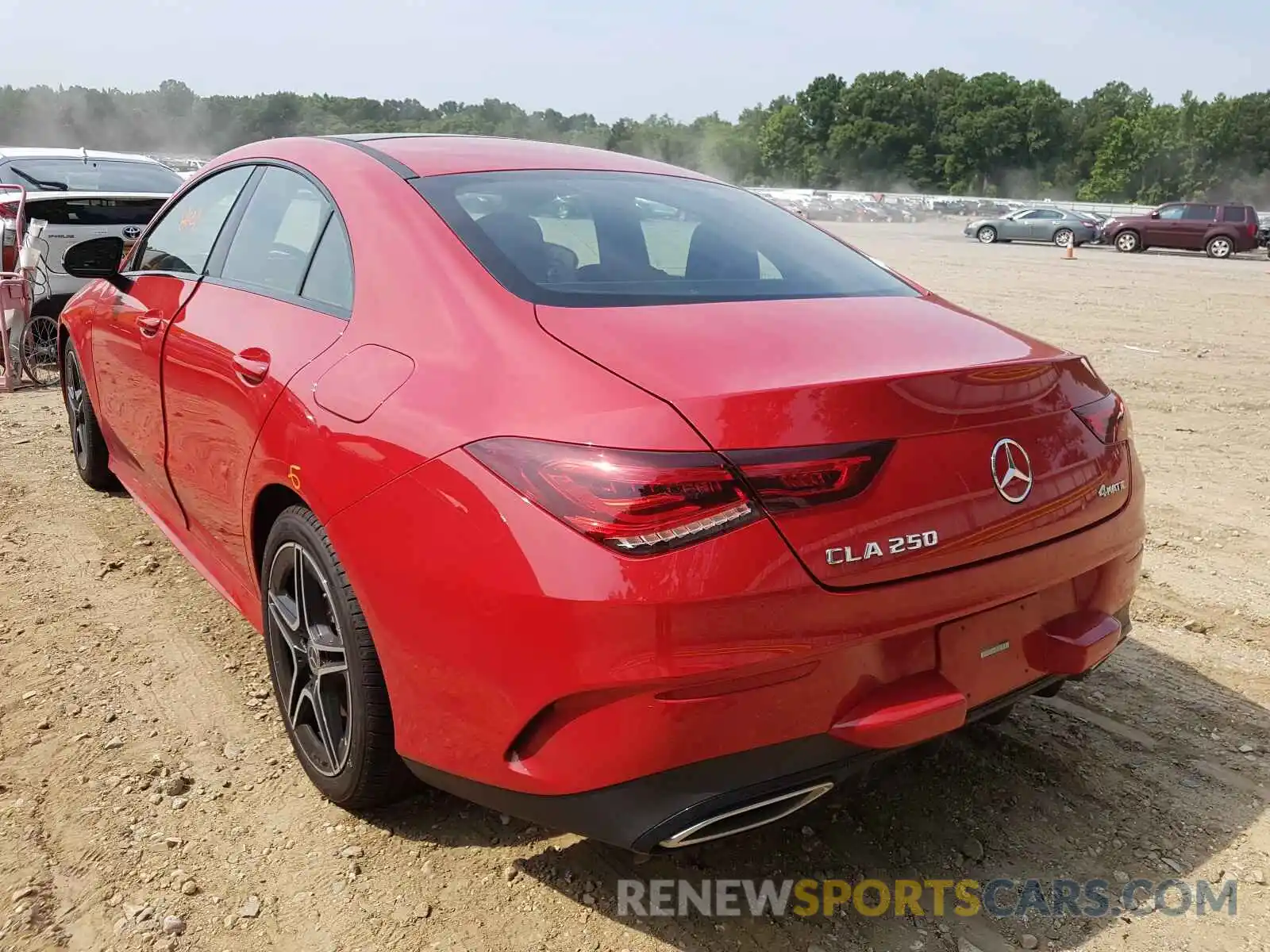 3 Photograph of a damaged car WDD5J4HB7LN034305 MERCEDES-BENZ CLA-CLASS 2020