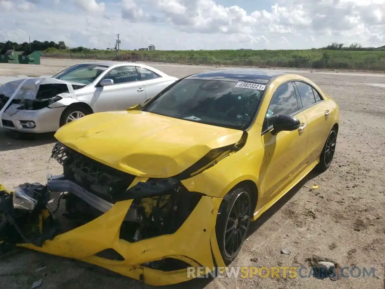 2 Photograph of a damaged car WDD5J4HB8LN007162 MERCEDES-BENZ CLA-CLASS 2020