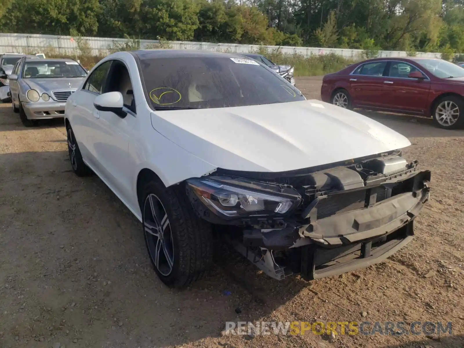 1 Photograph of a damaged car WDD5J4HB8LN071881 MERCEDES-BENZ CLA-CLASS 2020