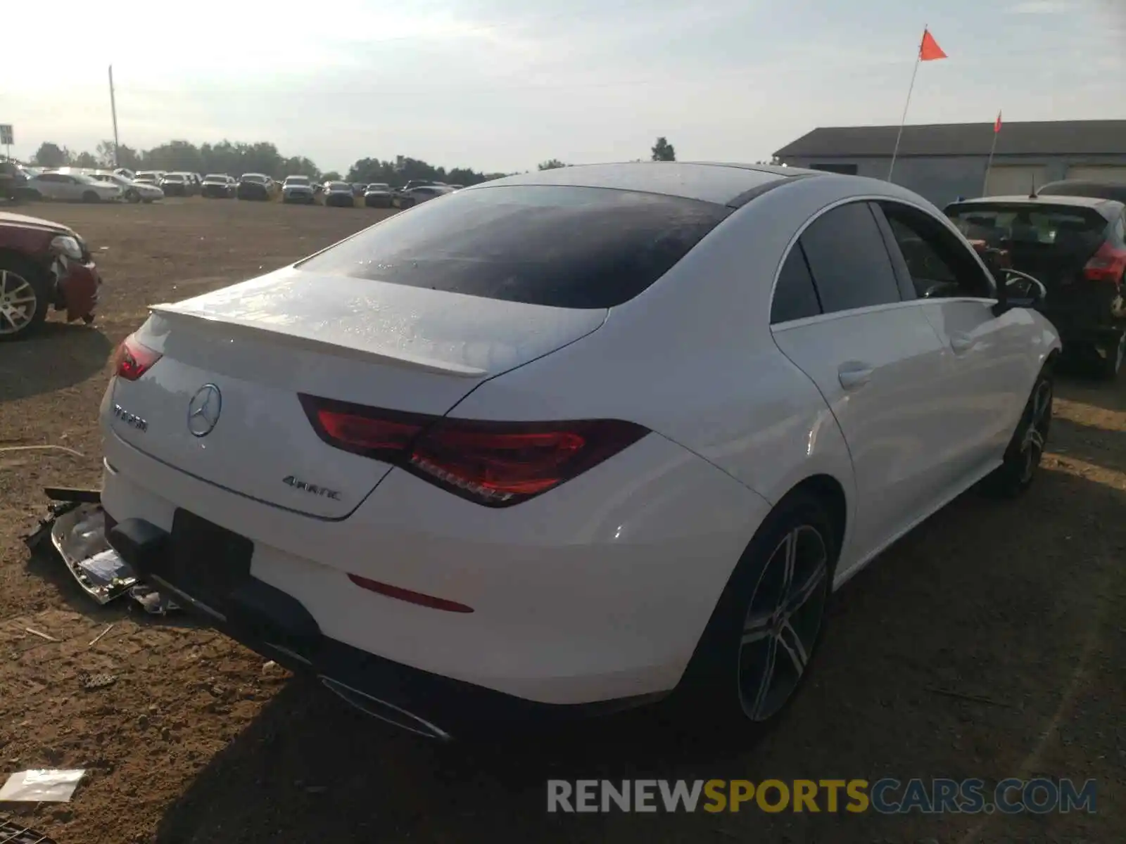 4 Photograph of a damaged car WDD5J4HB8LN071881 MERCEDES-BENZ CLA-CLASS 2020